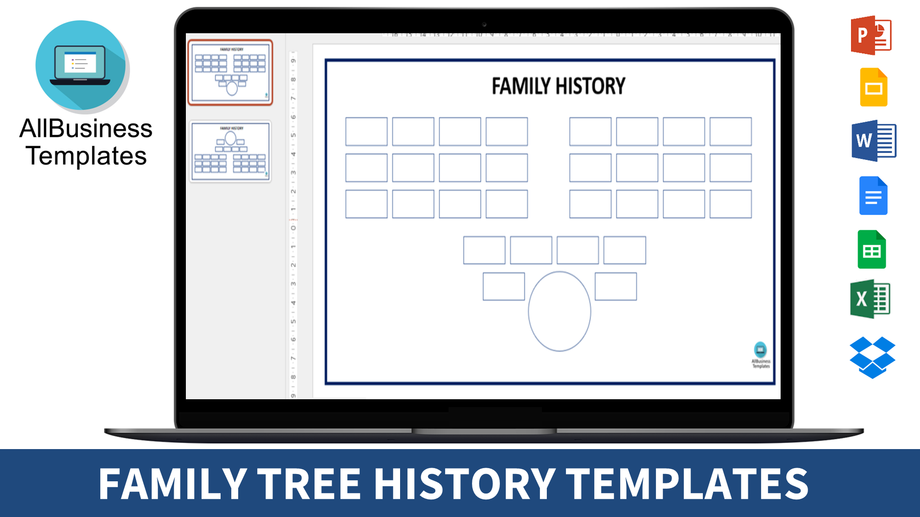 Popular Family Tree 模板