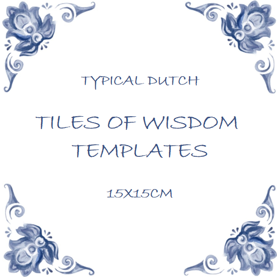 trendy wall tiles of wisdom plantilla imagen principal