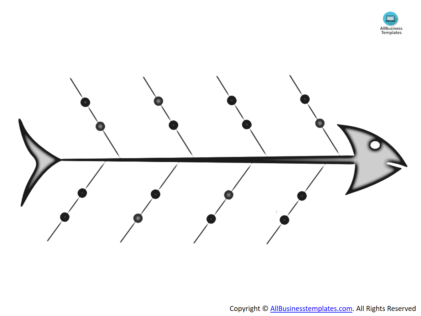 visgraat diagram Hauptschablonenbild