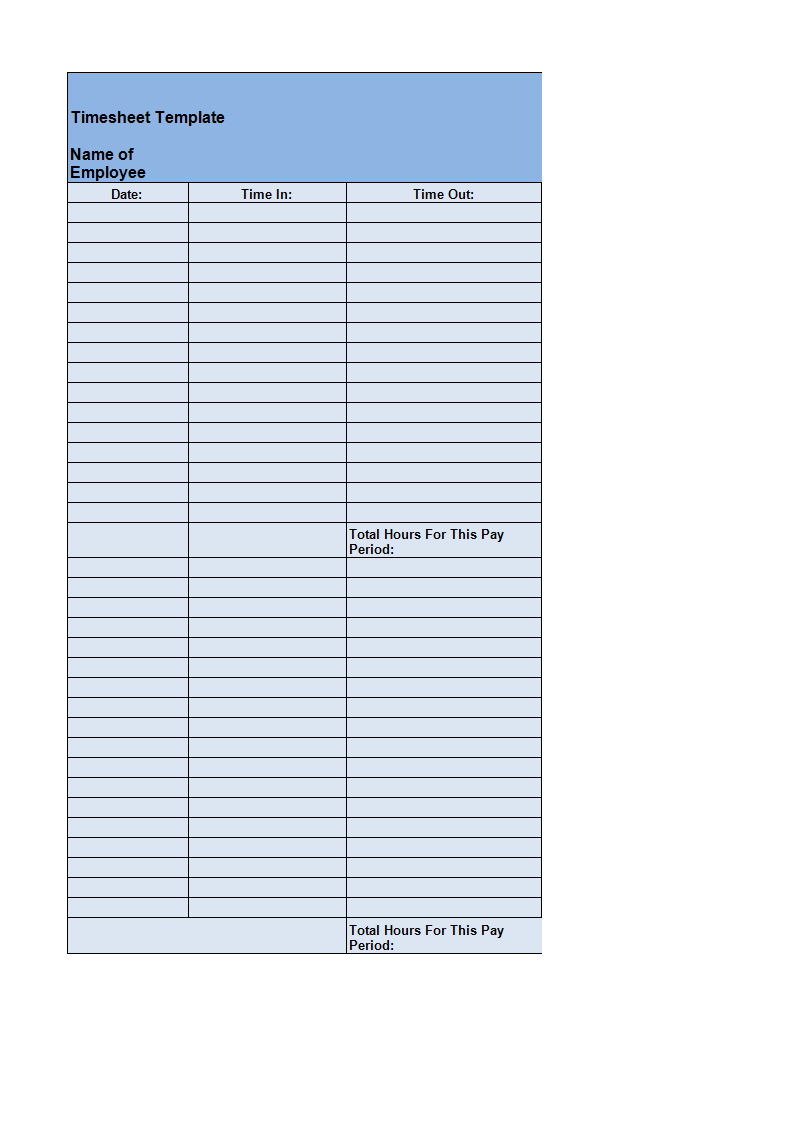 timesheet template excel worksheet modèles