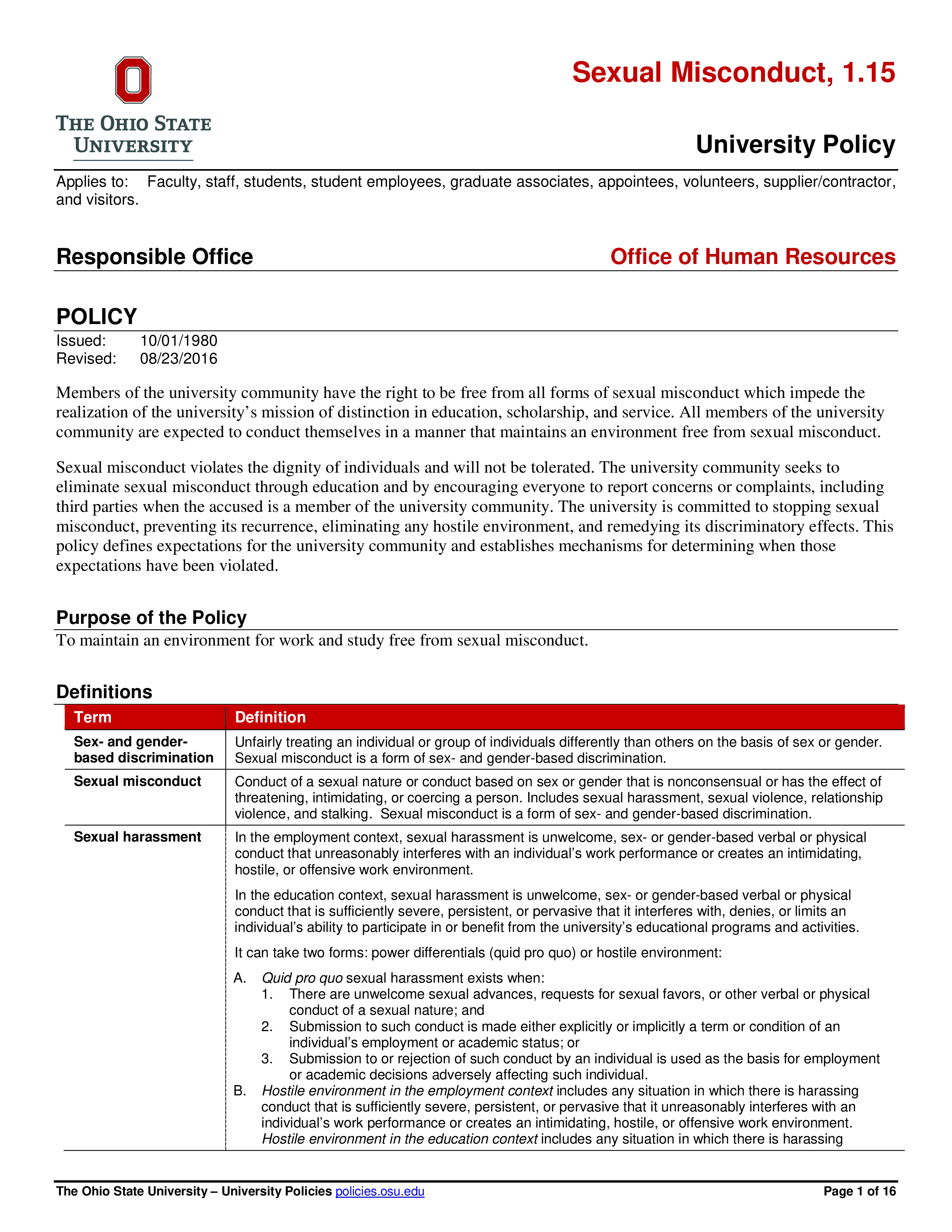 university policy fraternization policy and guide Hauptschablonenbild