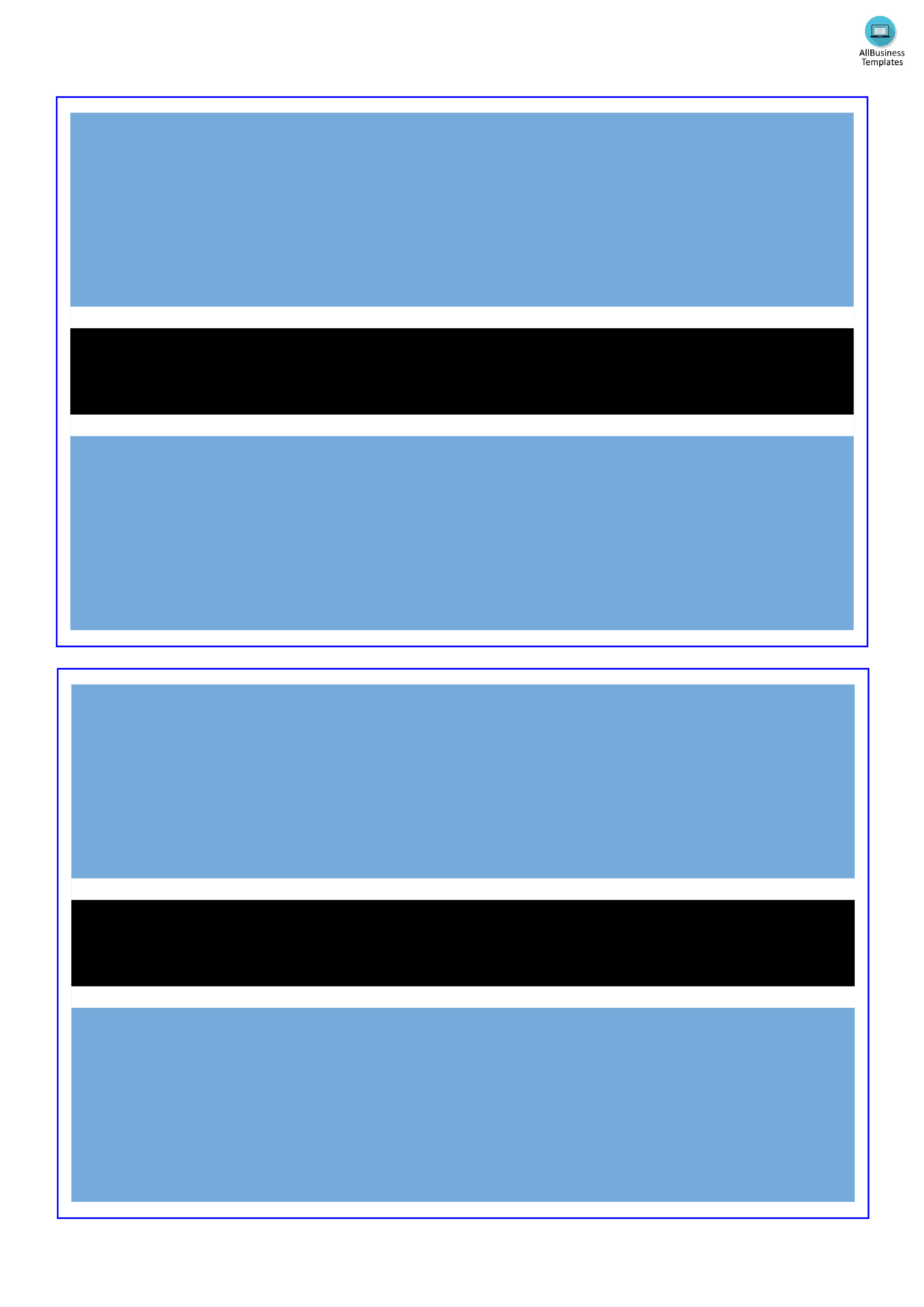 botswana flag Hauptschablonenbild