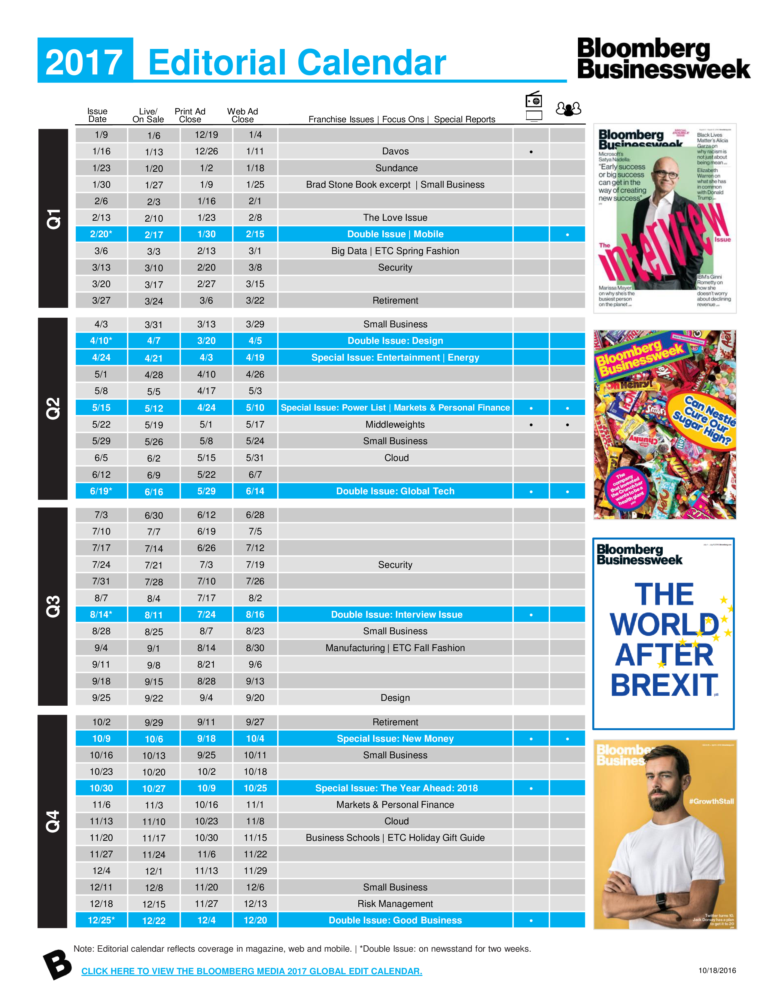 sample editorial calendar Hauptschablonenbild