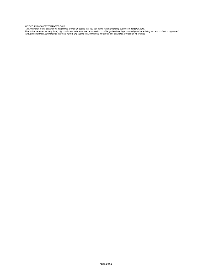 IP Cease and Desist Letter | Templates at allbusinesstemplates.com