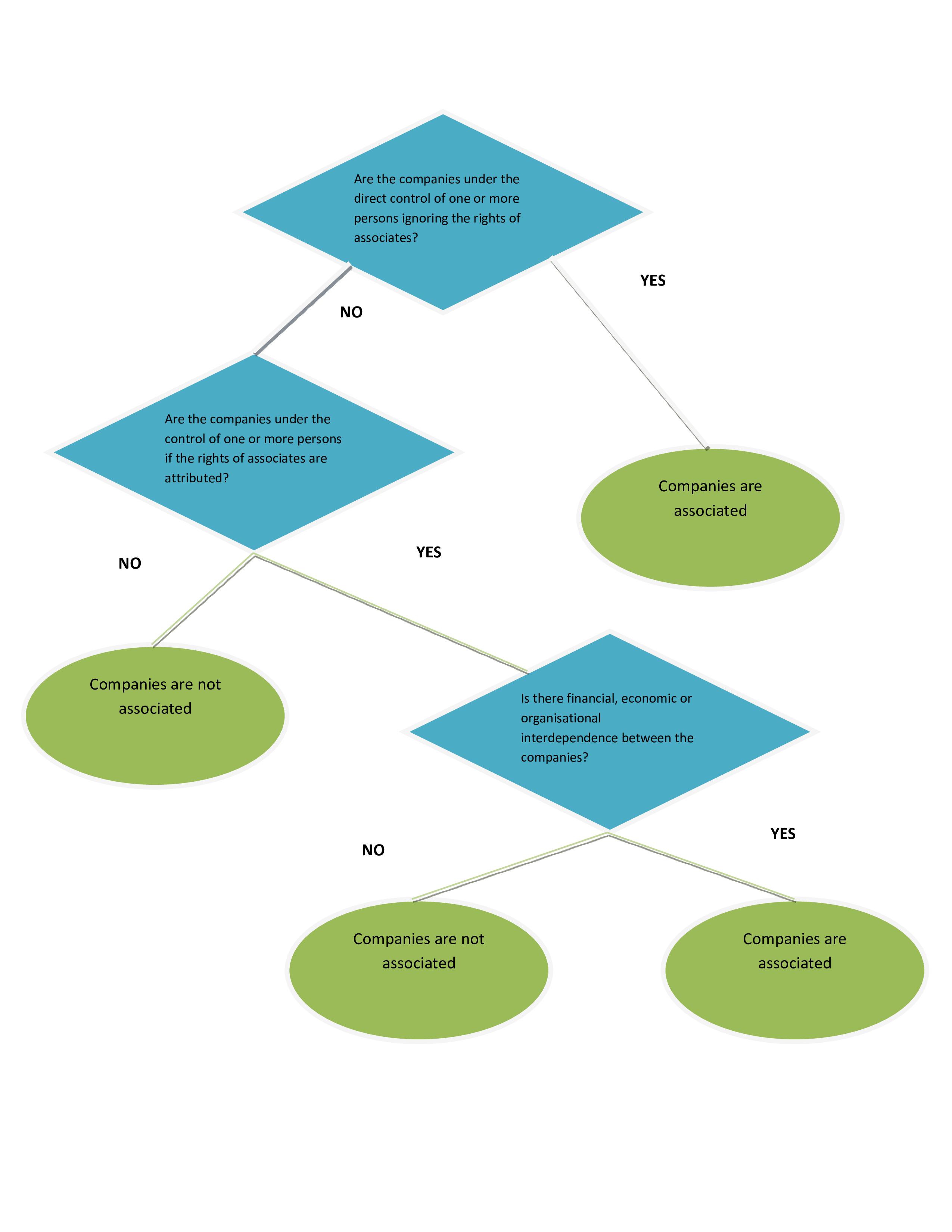 Company Flow Chart 模板