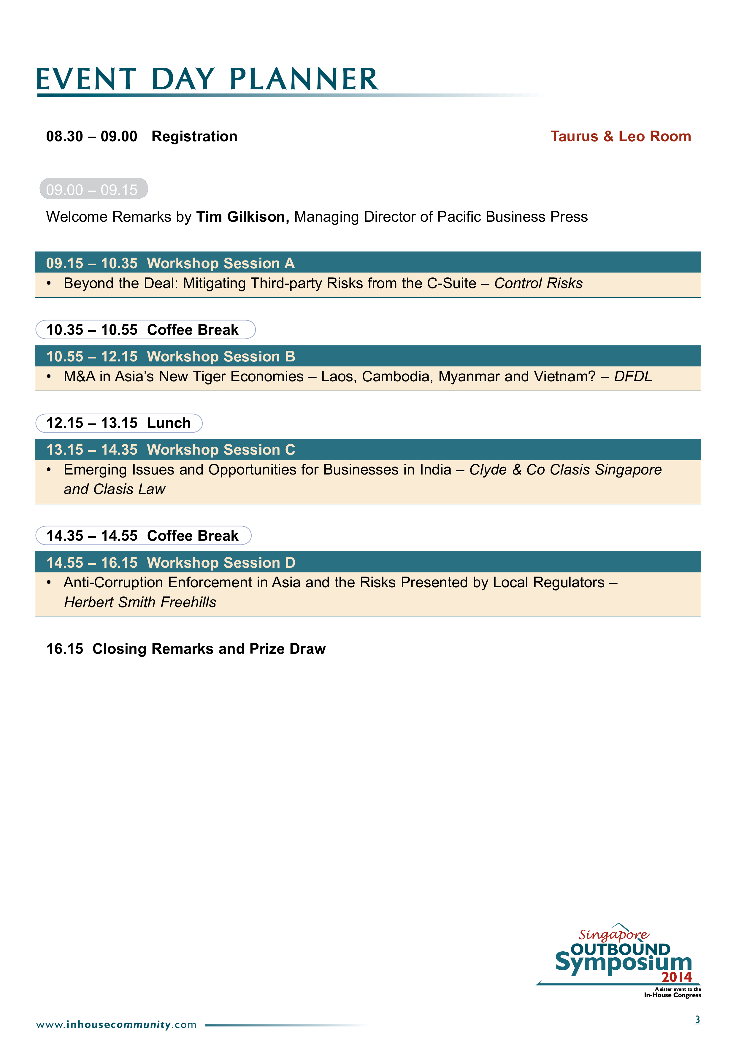 event day planner template