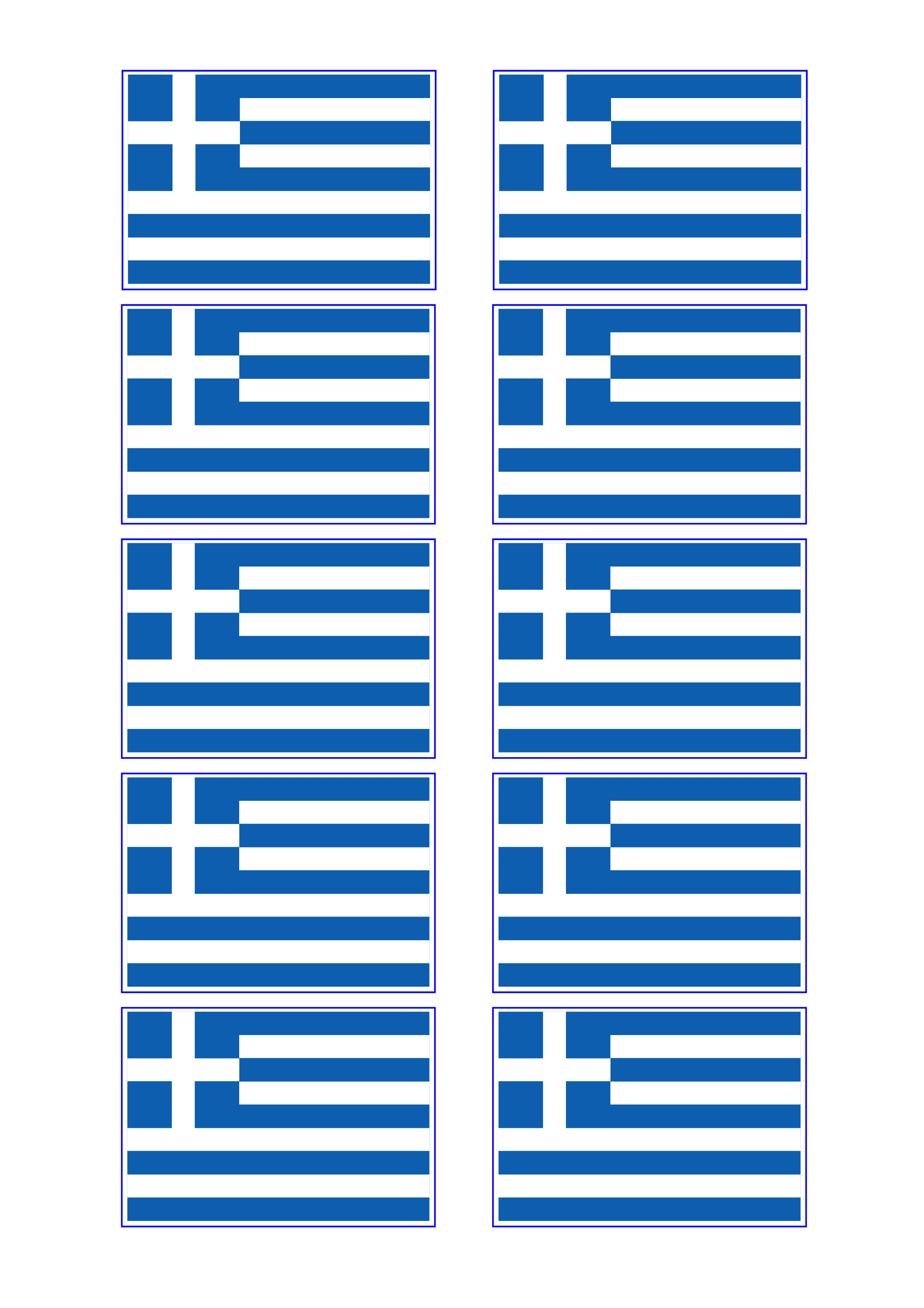 Flag Greece Templates at