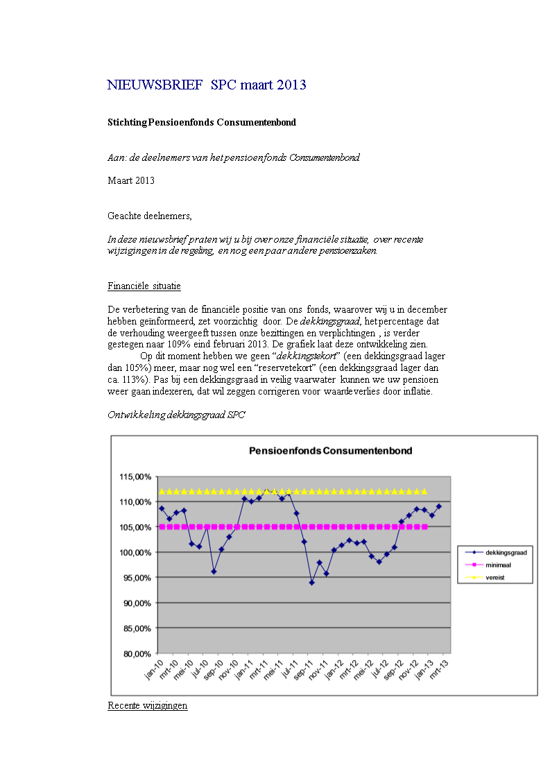 nieuwsbrief modèles