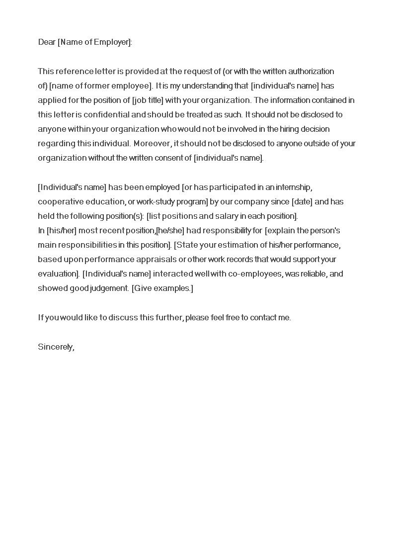 boss recommendation letter sample voorbeeld afbeelding 