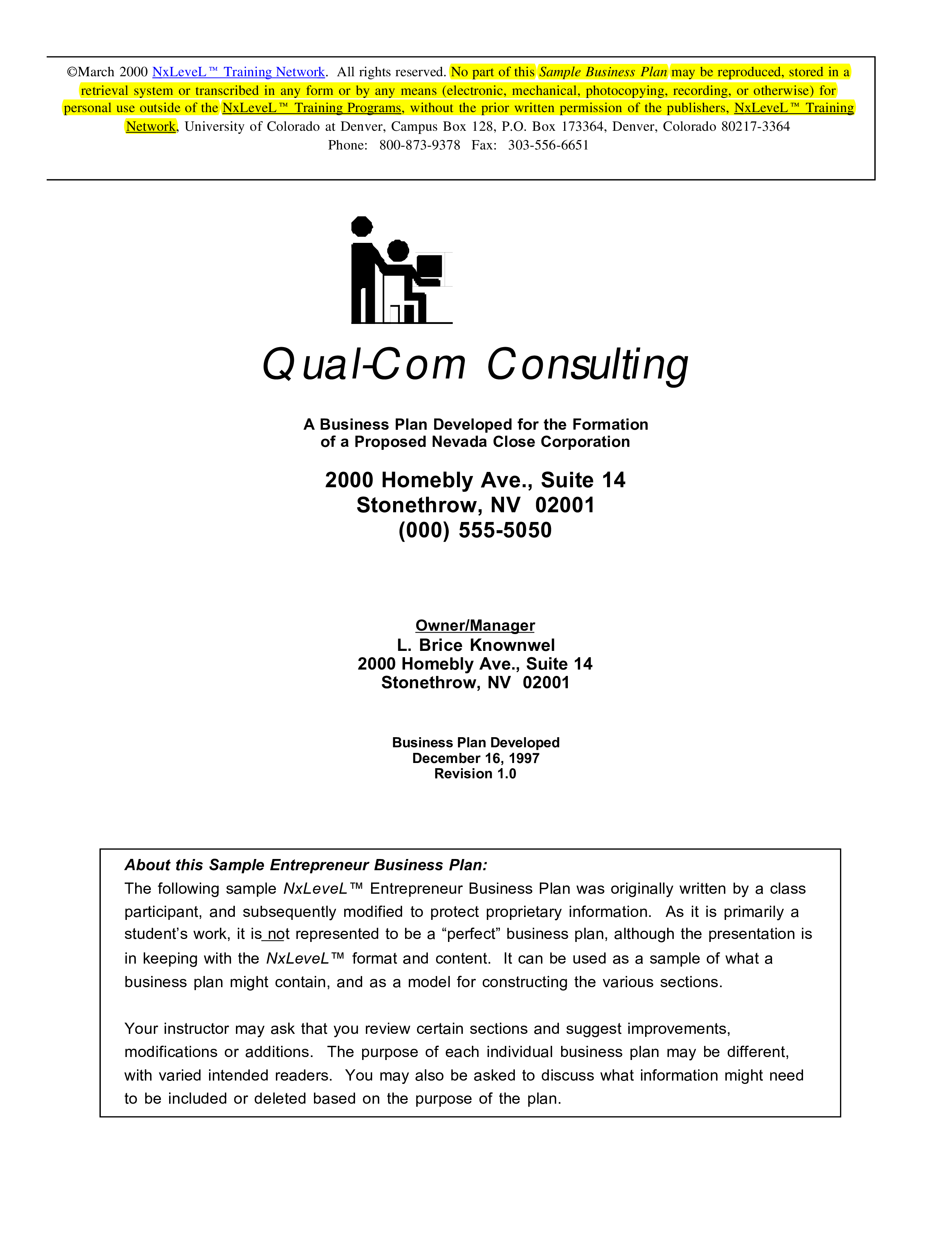 it software business plan Hauptschablonenbild