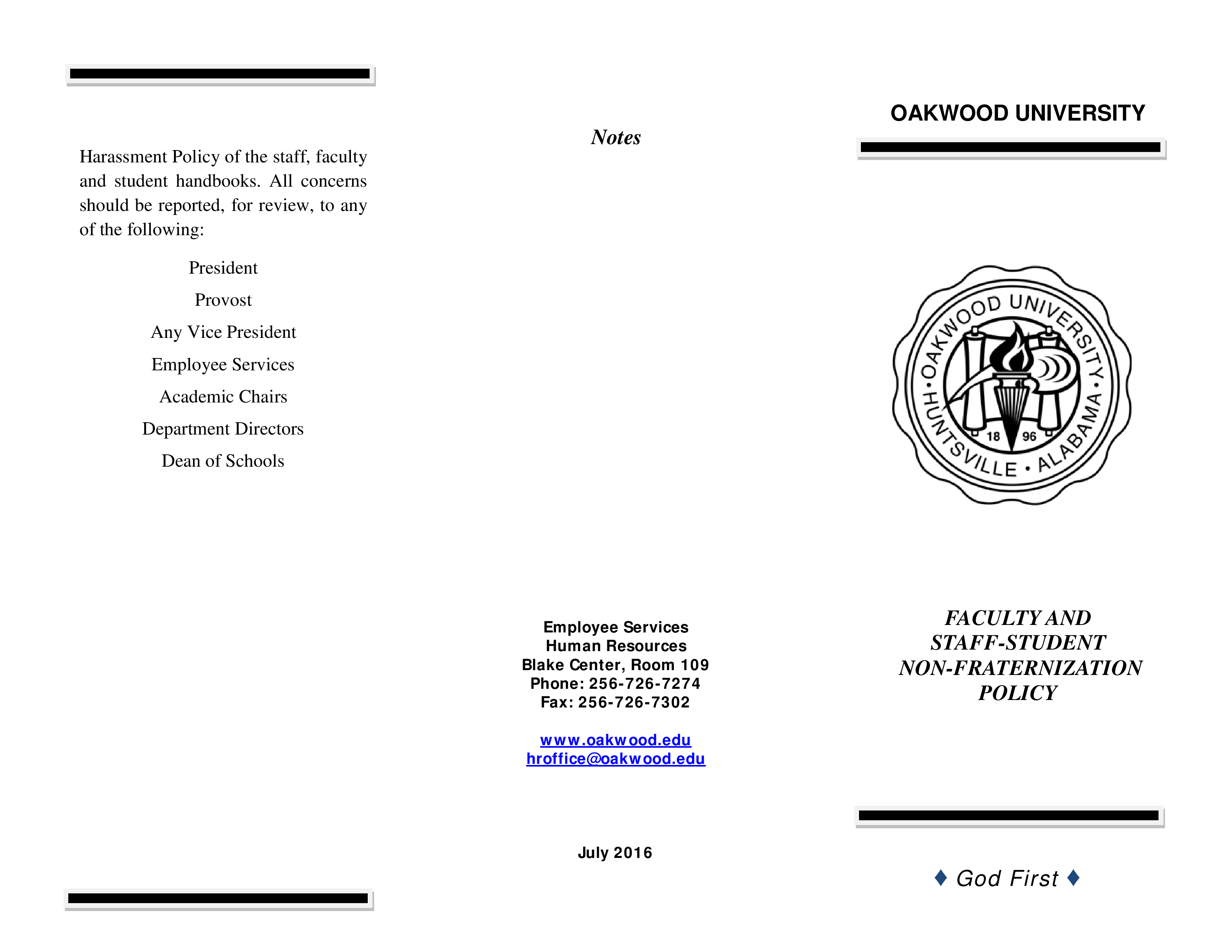 Faculty And Staff Student Non Fraternization Policy 模板