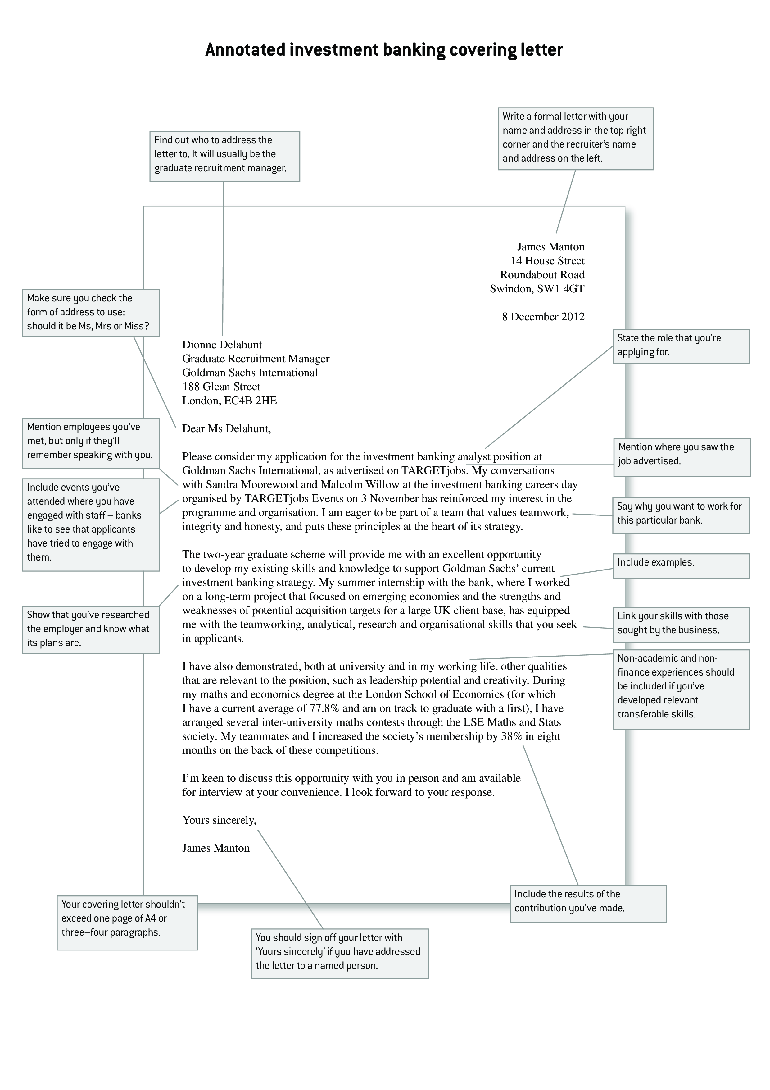 bank application cover letter Hauptschablonenbild