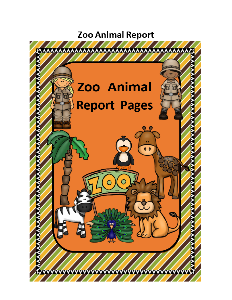 animal report example voorbeeld afbeelding 