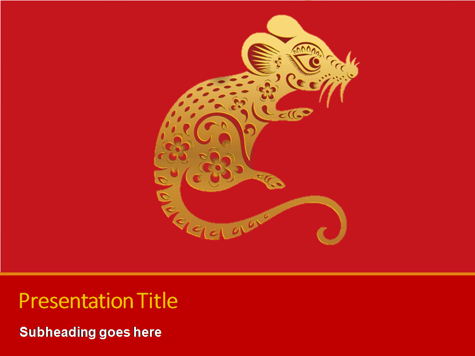 chinese new year 2020 presentation template