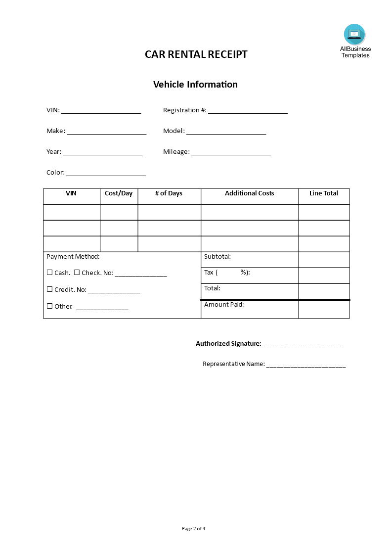 enterprise-car-rental-receipt-template