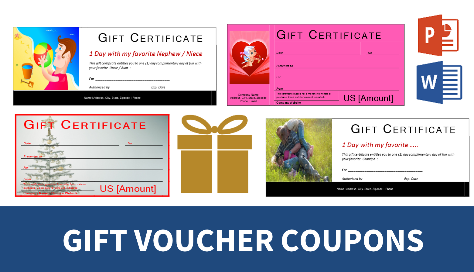 Sample of Gift Certificate