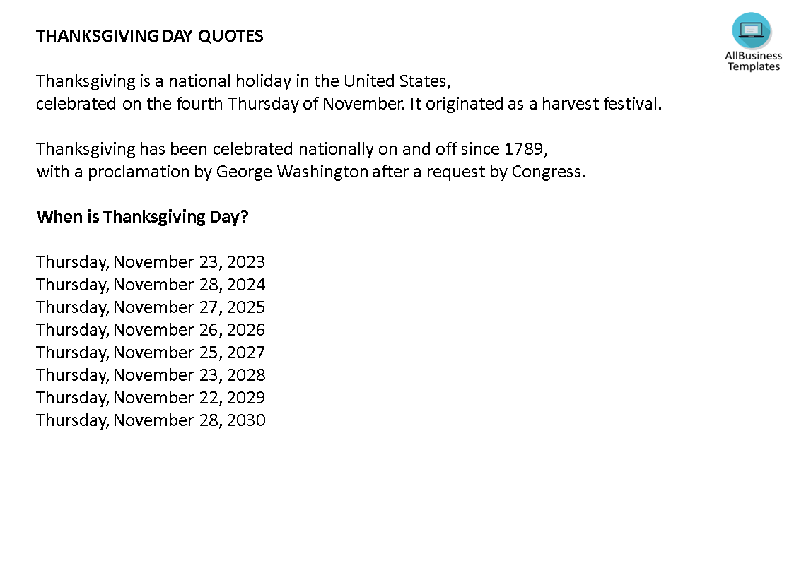 Thanksgiving Day Quotes main image