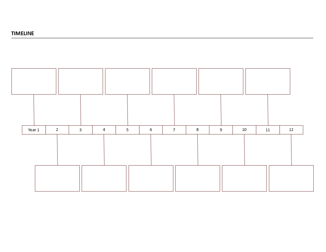 timeline graphic template