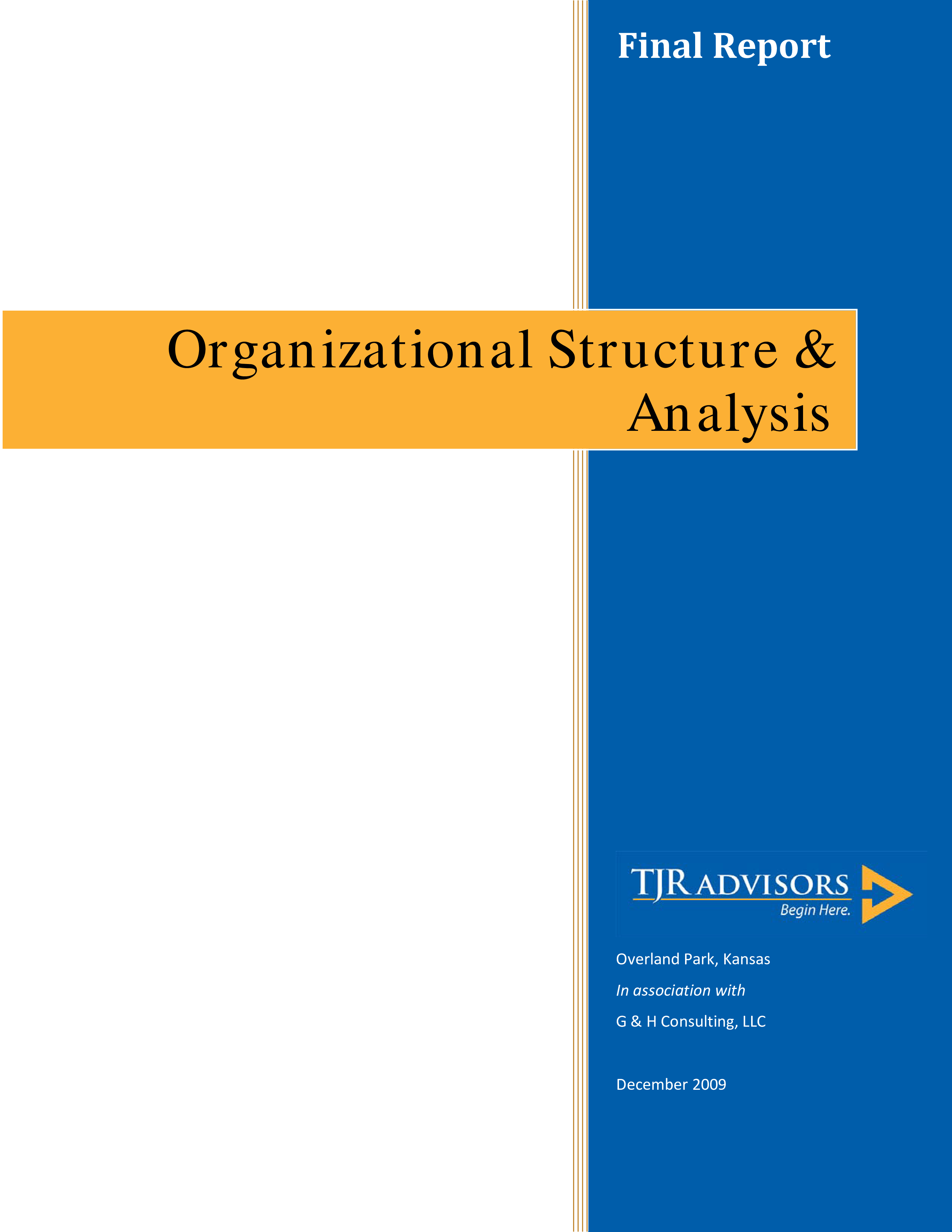 organizational structure analysis modèles