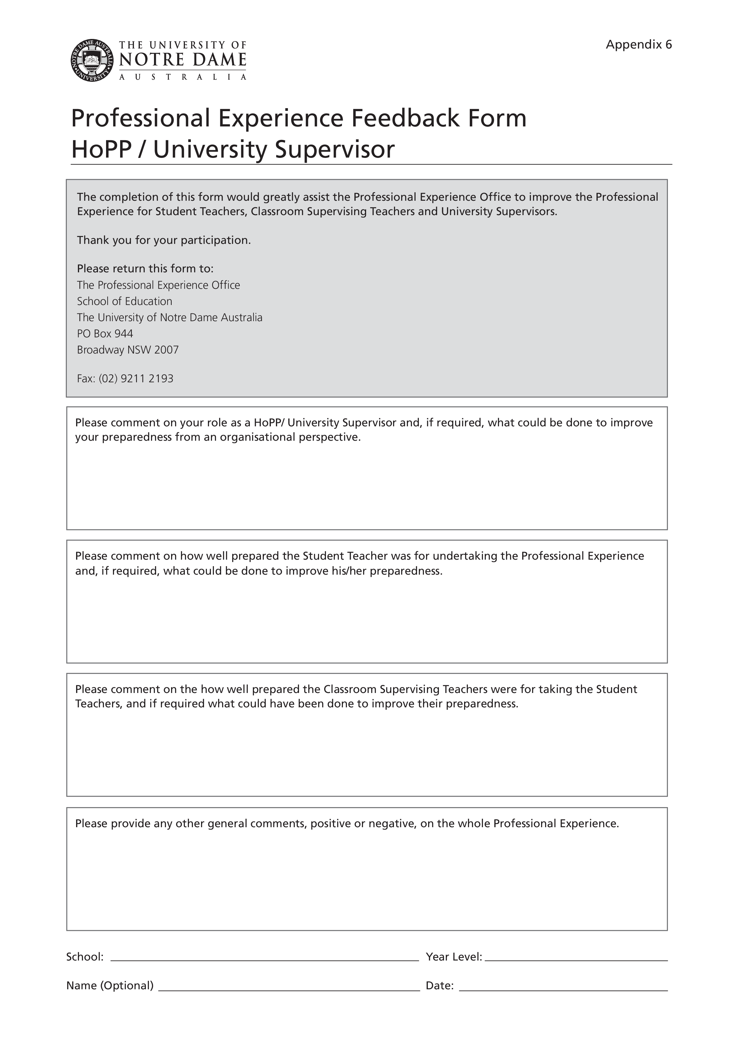 professional experience form plantilla imagen principal