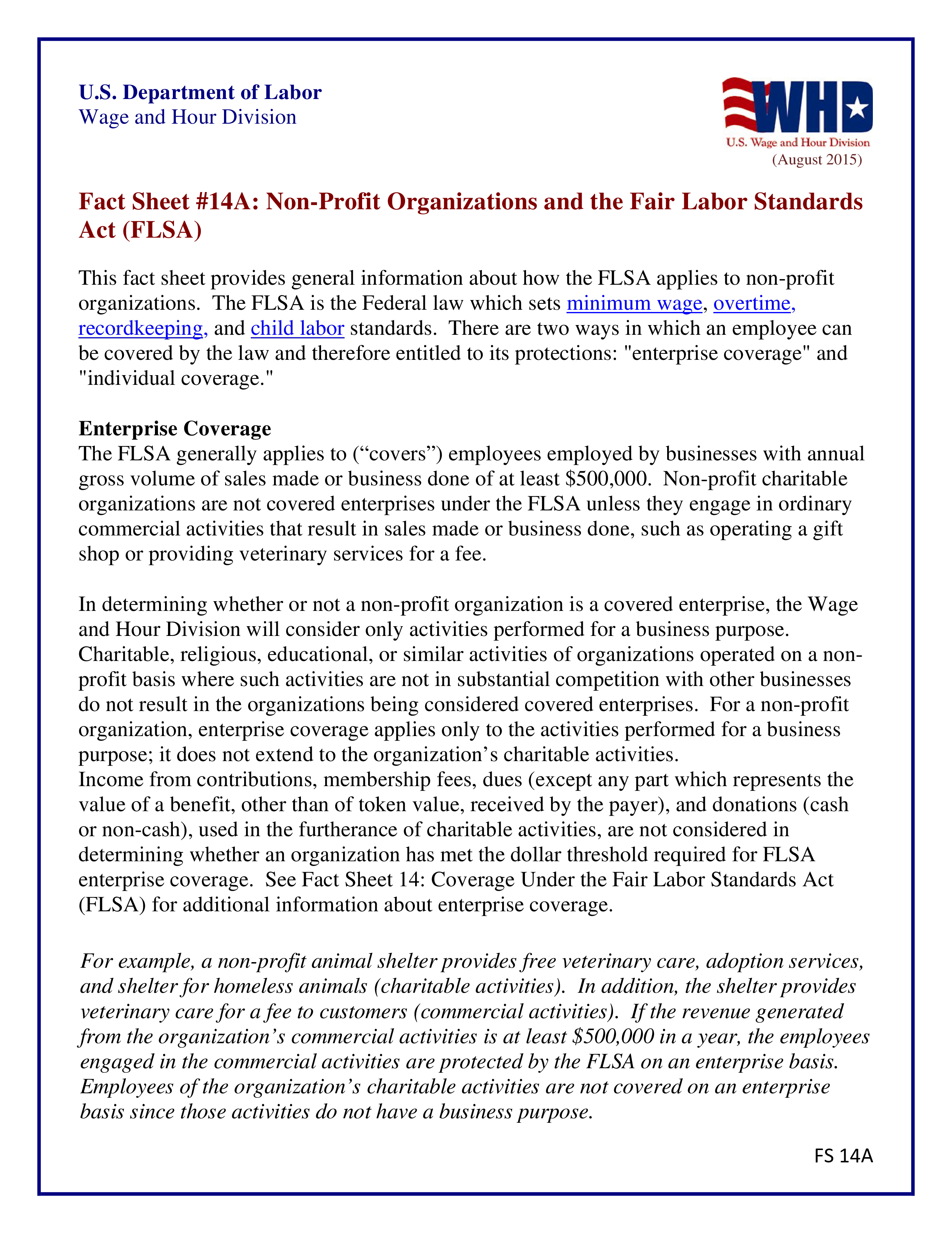 nonprofit fact Hauptschablonenbild