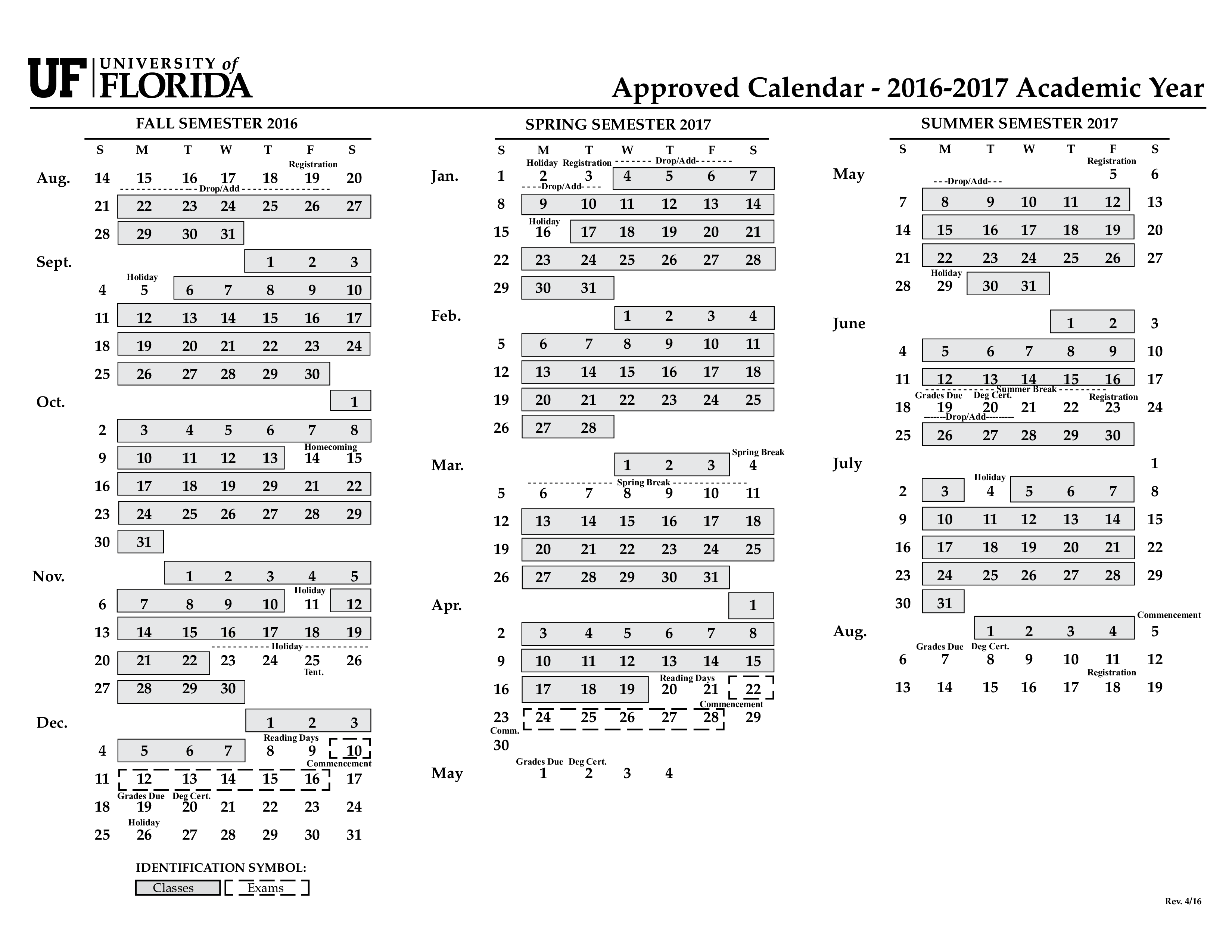 School Semester 模板