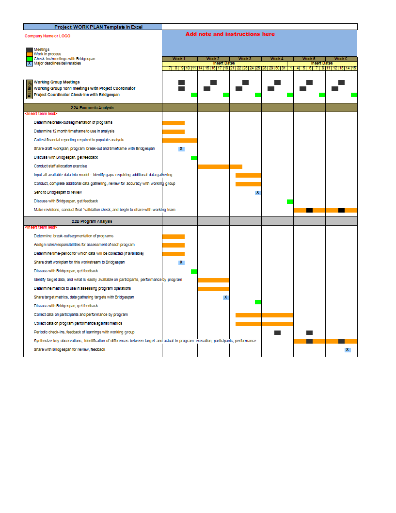 Work Plan sample main image