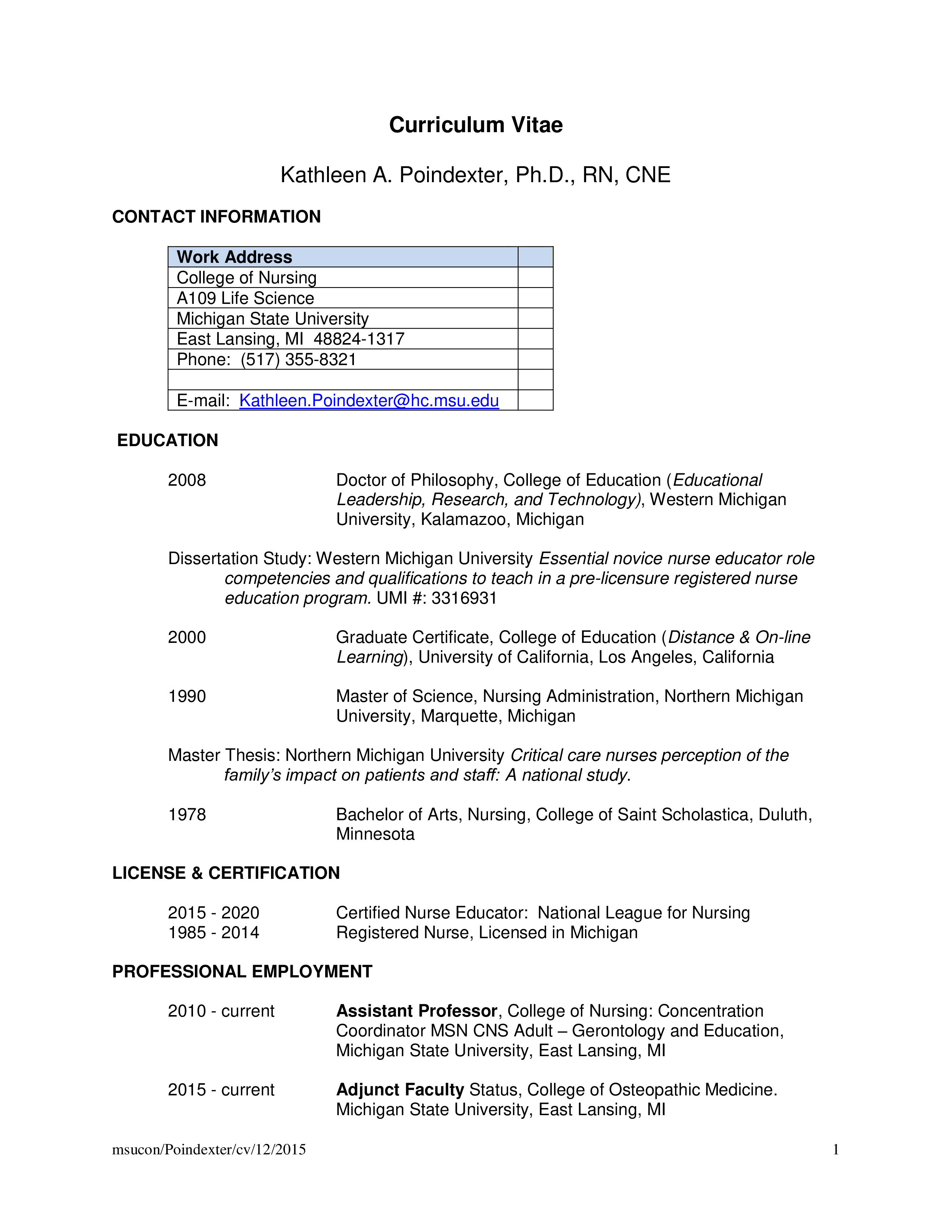 dentist nurse curriculum vitae voorbeeld afbeelding 