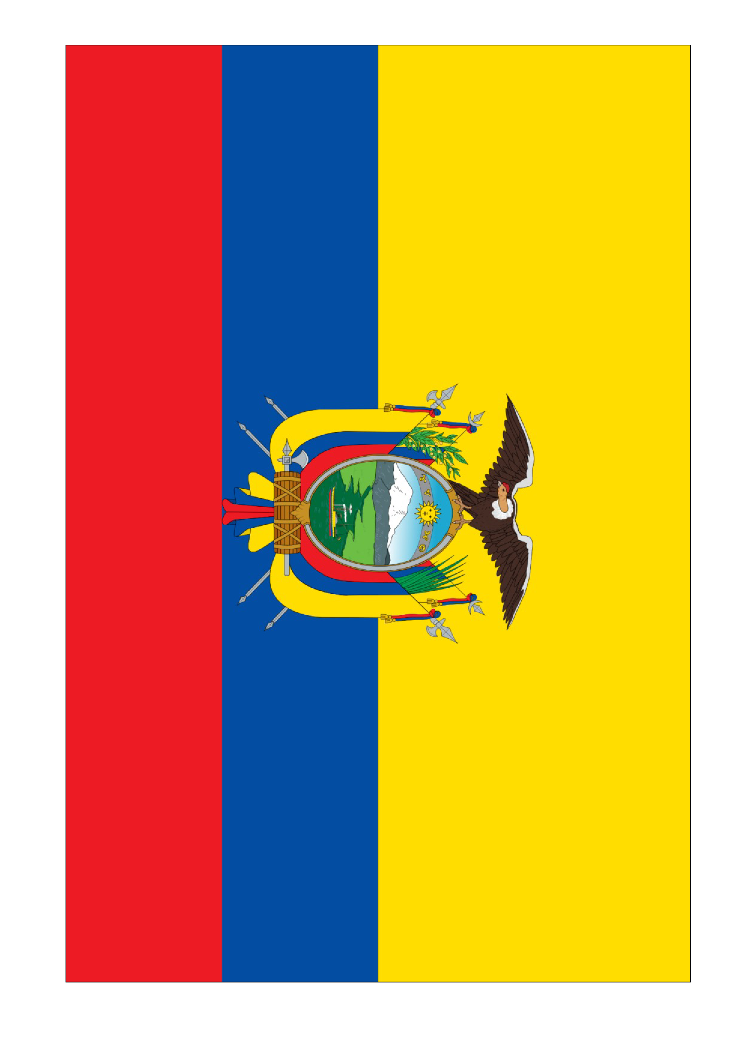 ecuador flag modèles