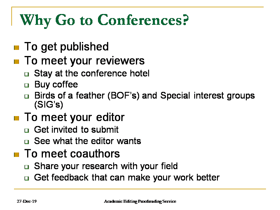 how to start a conference presentation