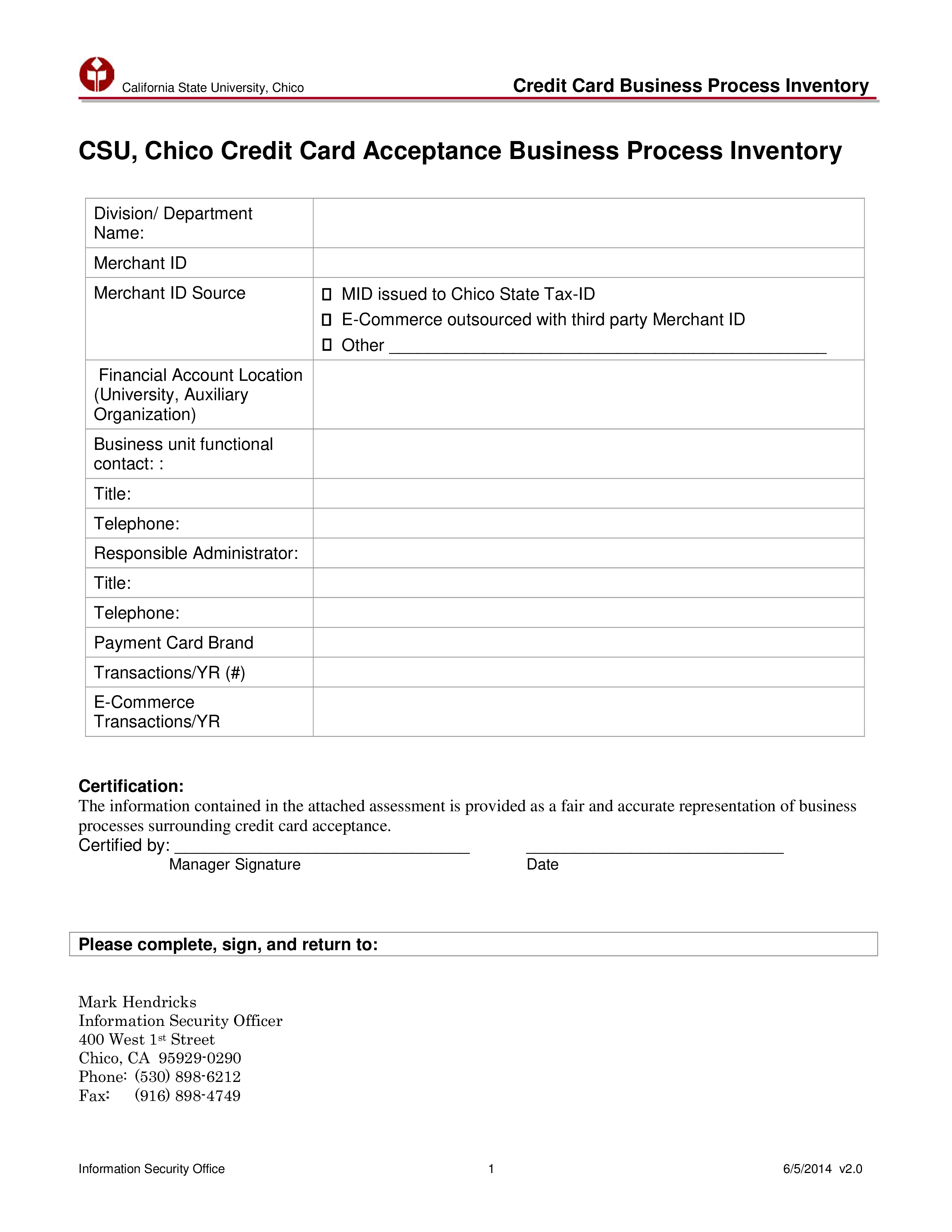 business process assessment Hauptschablonenbild