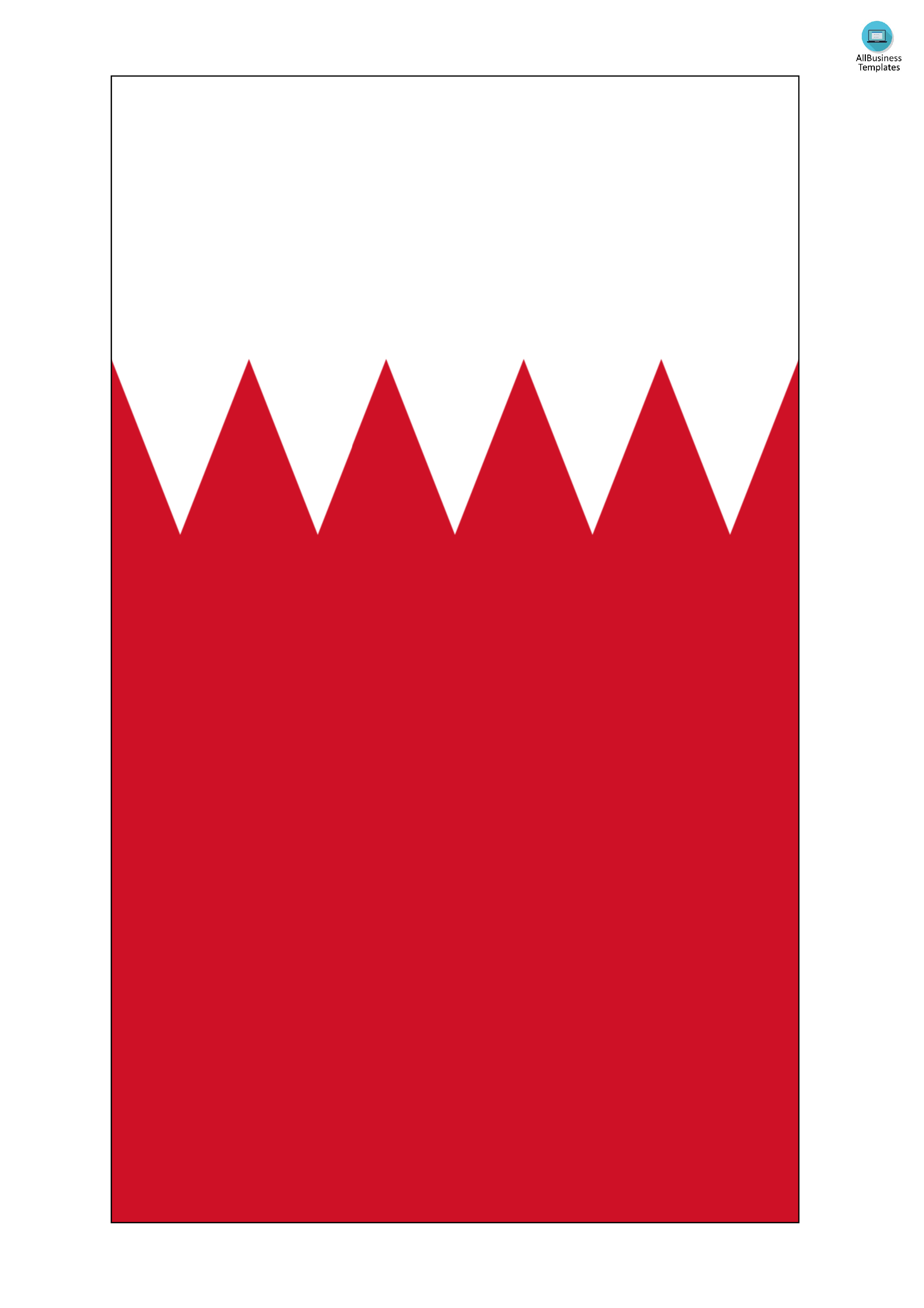 Bahrain Flag main image
