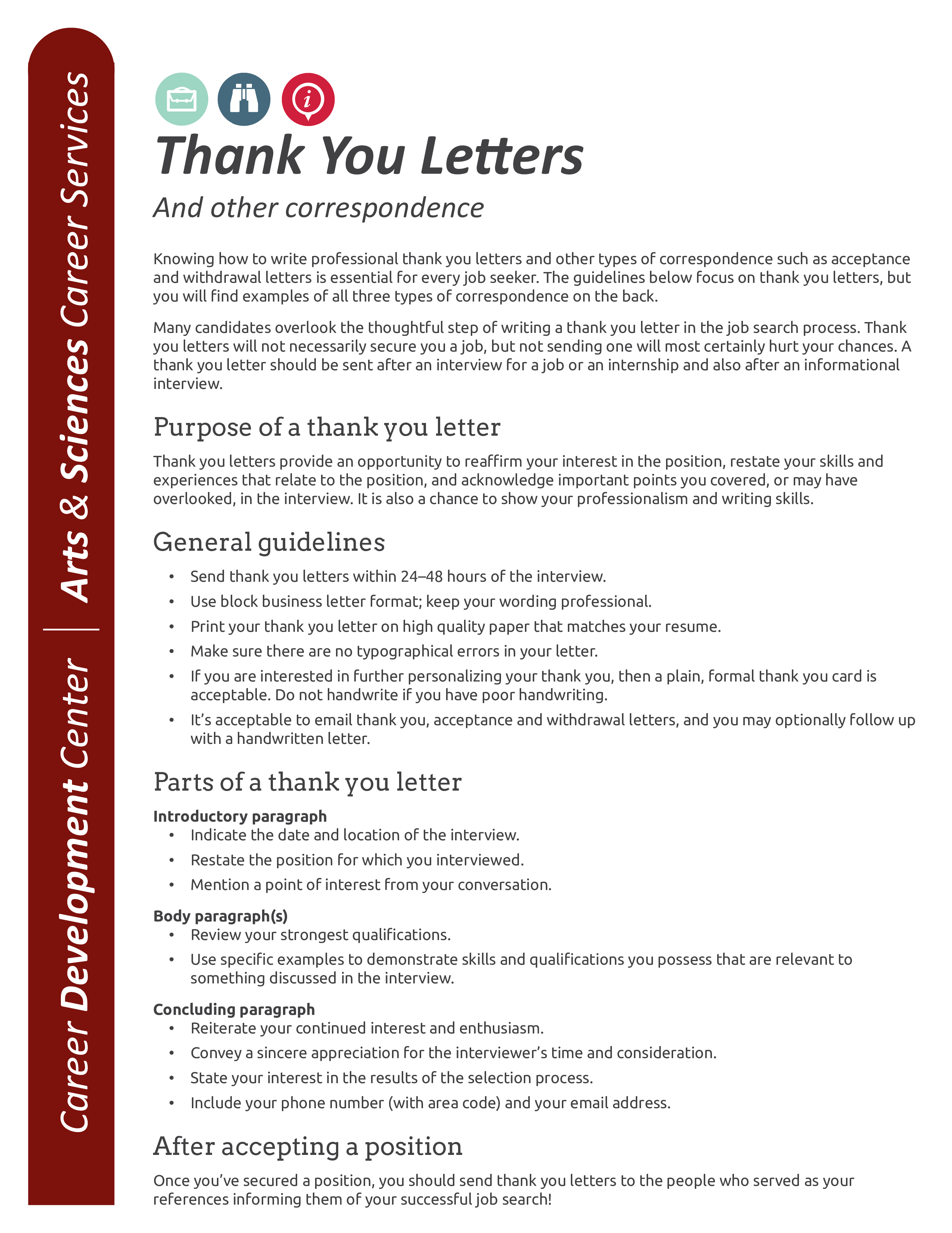 Formal Email Thank You Letter main image