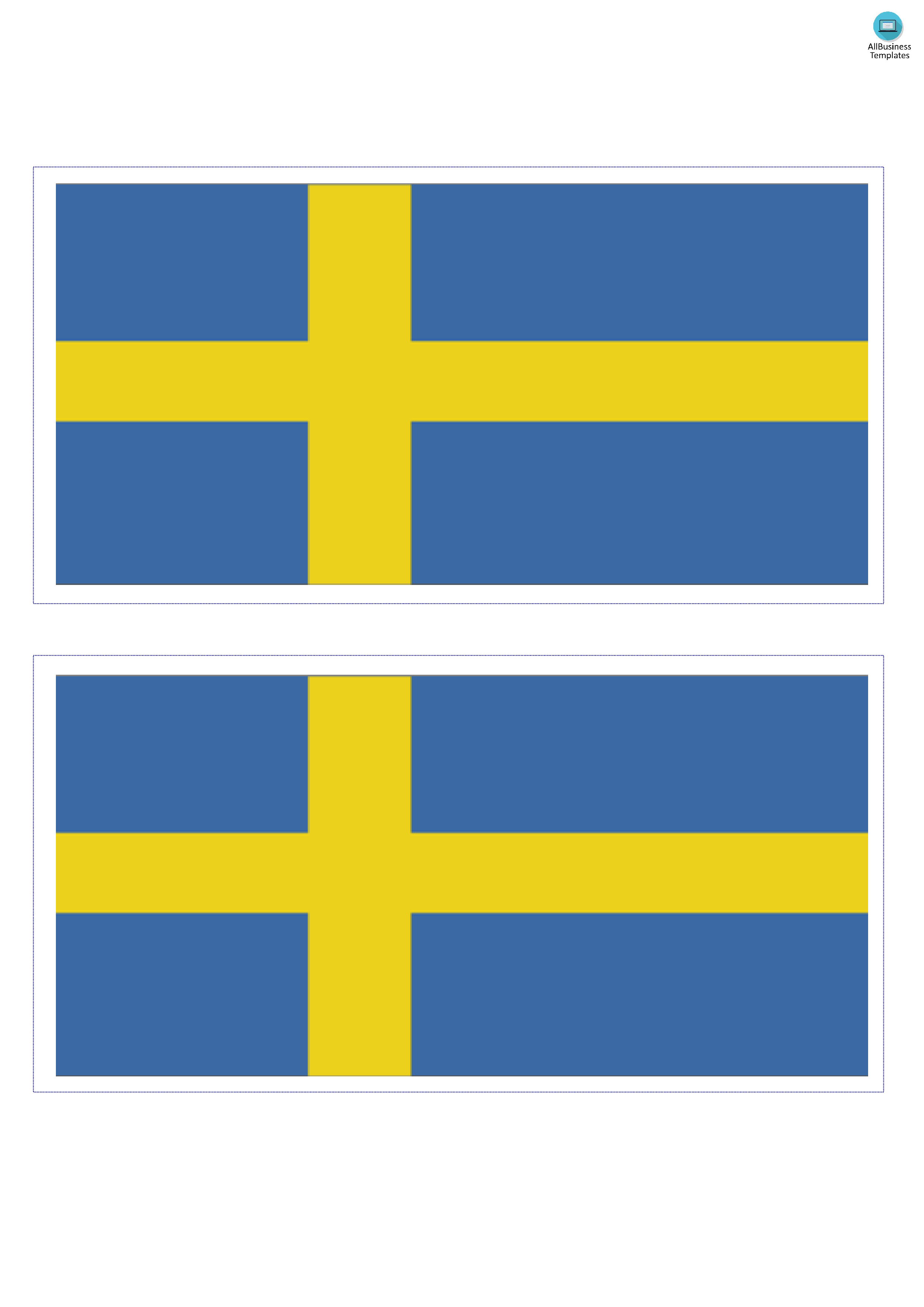 Sweden Flag | Templates at allbusinesstemplates.com