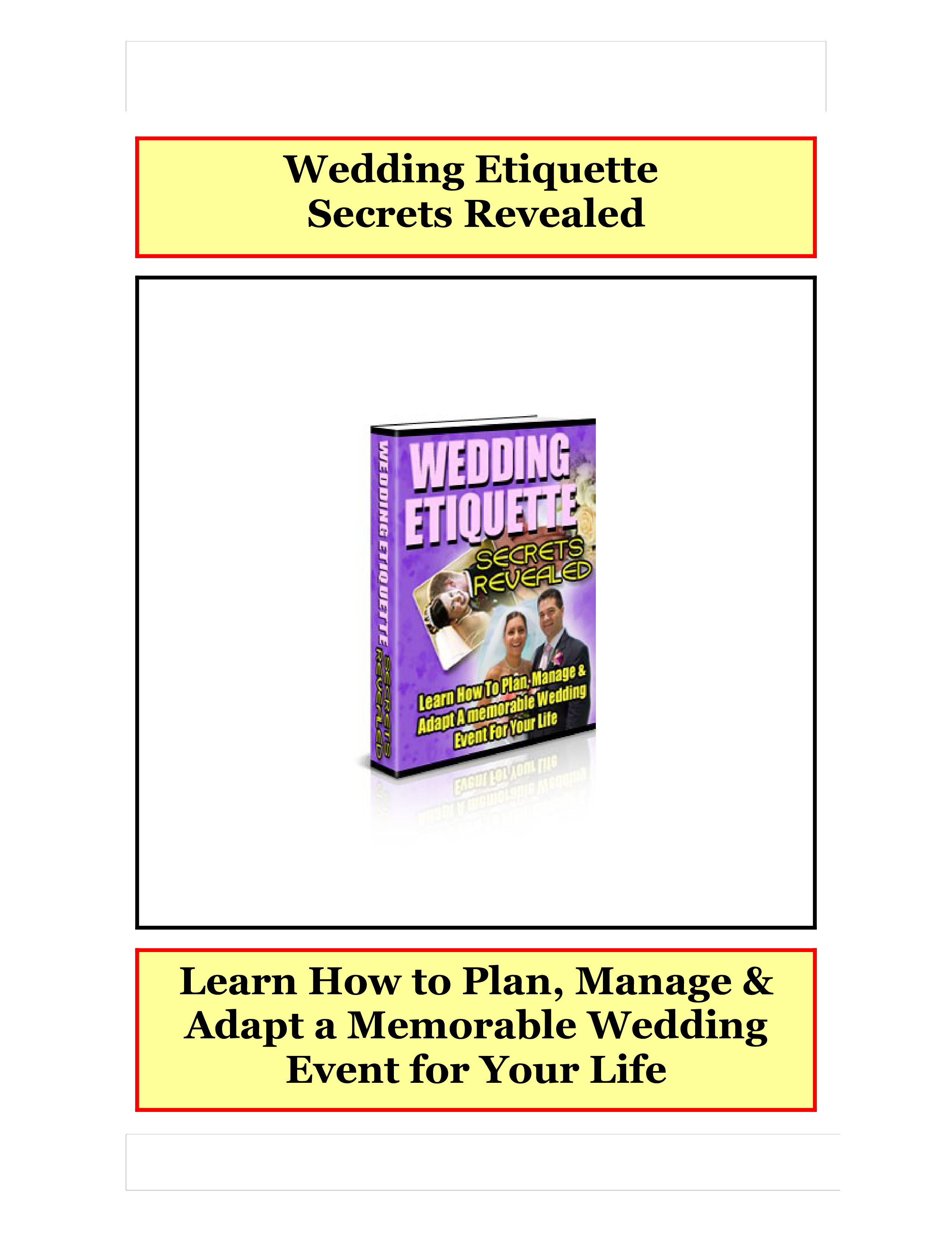 Wedding Gift List Etiquette Templates At Allbusinesstemplates