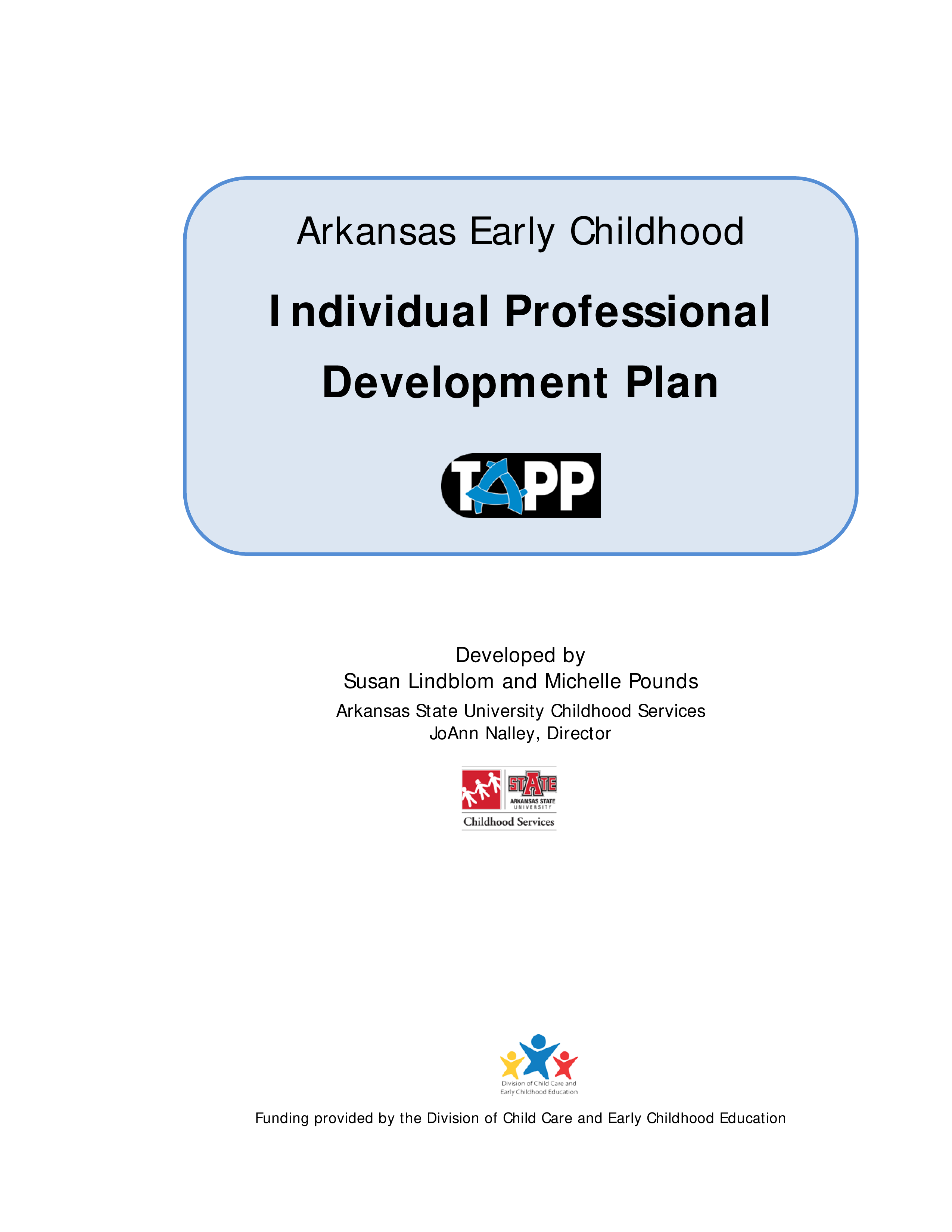 individual professional development plan modèles