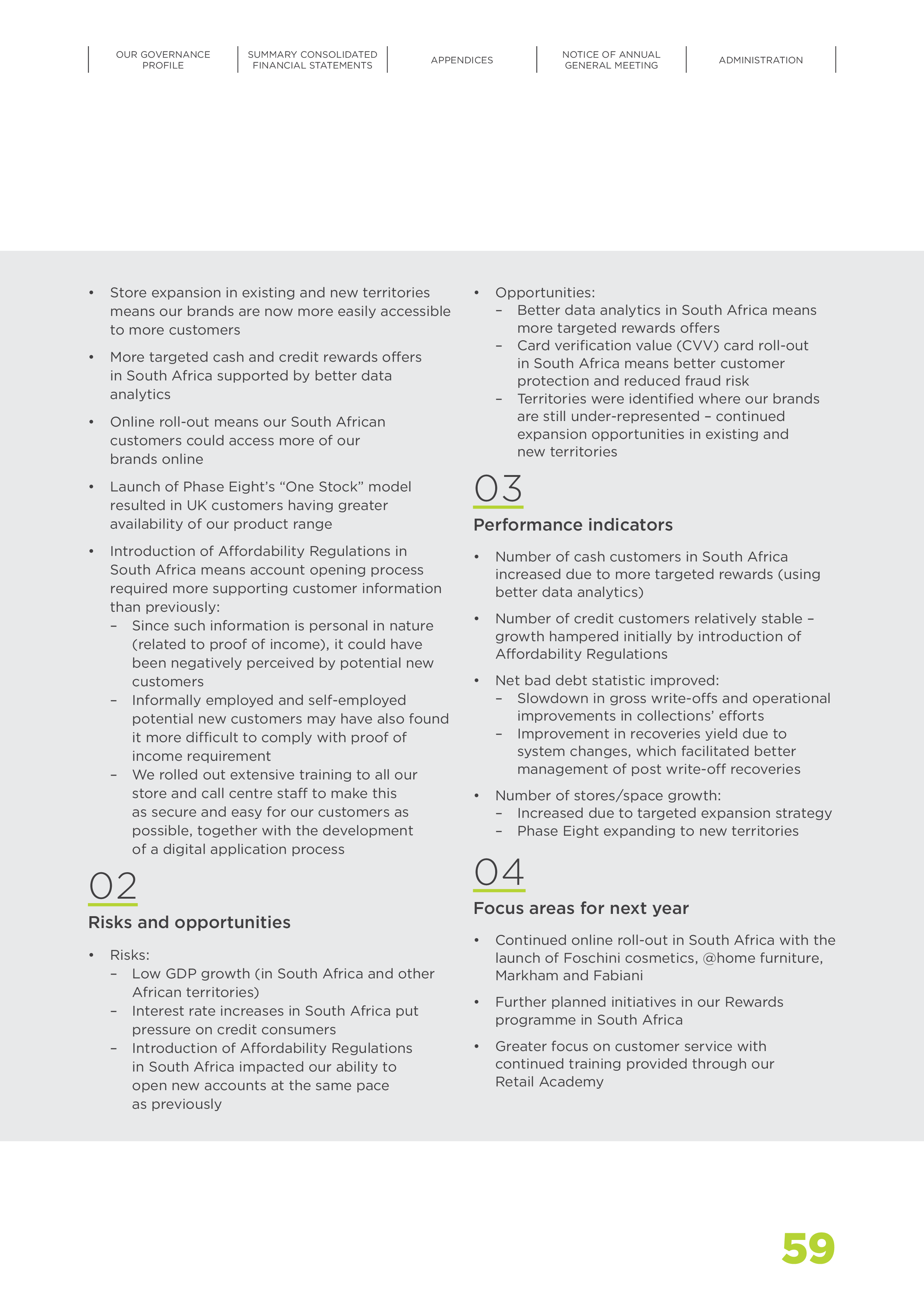 strategy performance report Hauptschablonenbild