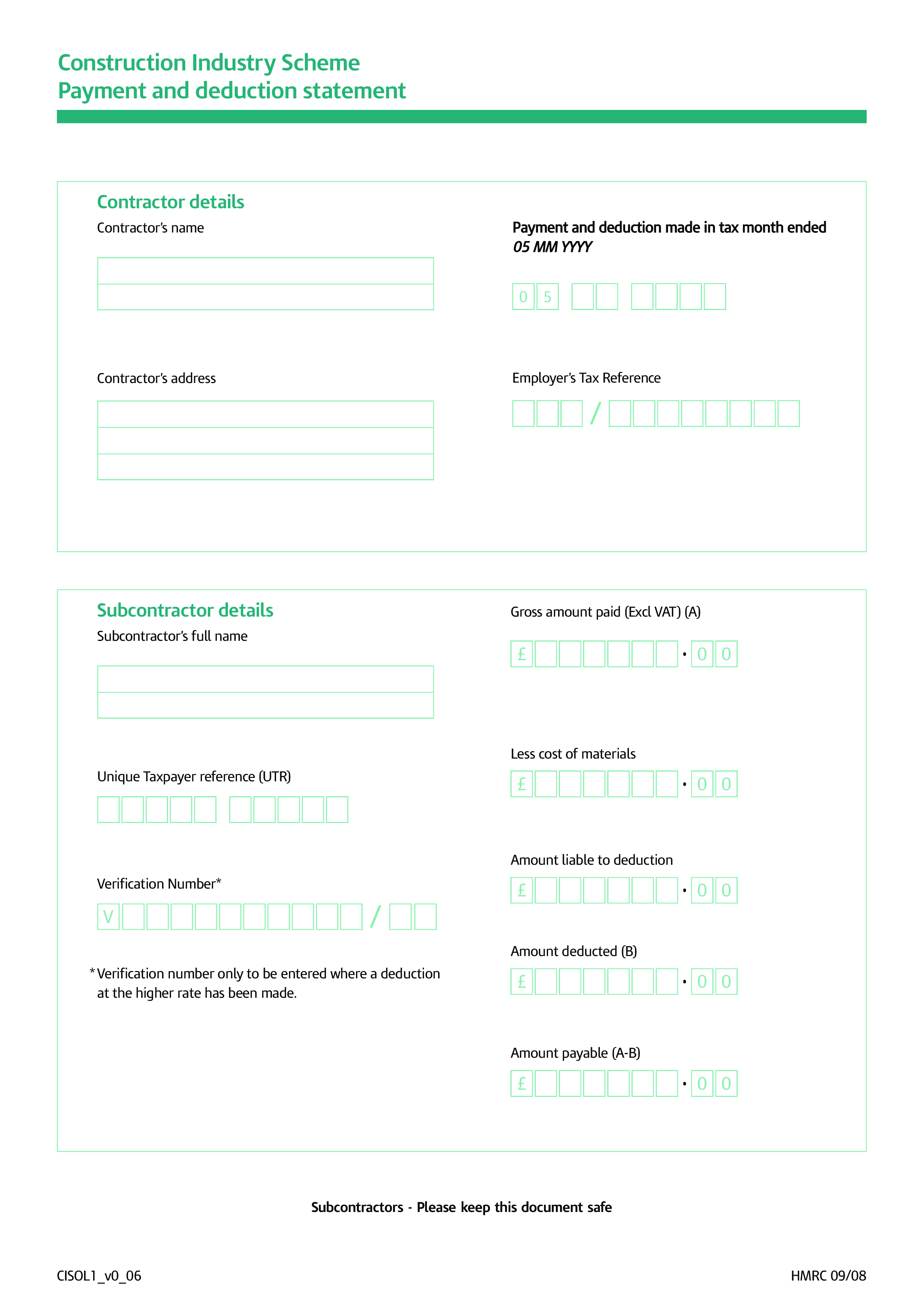 Excel Construction Payment Schedule main image