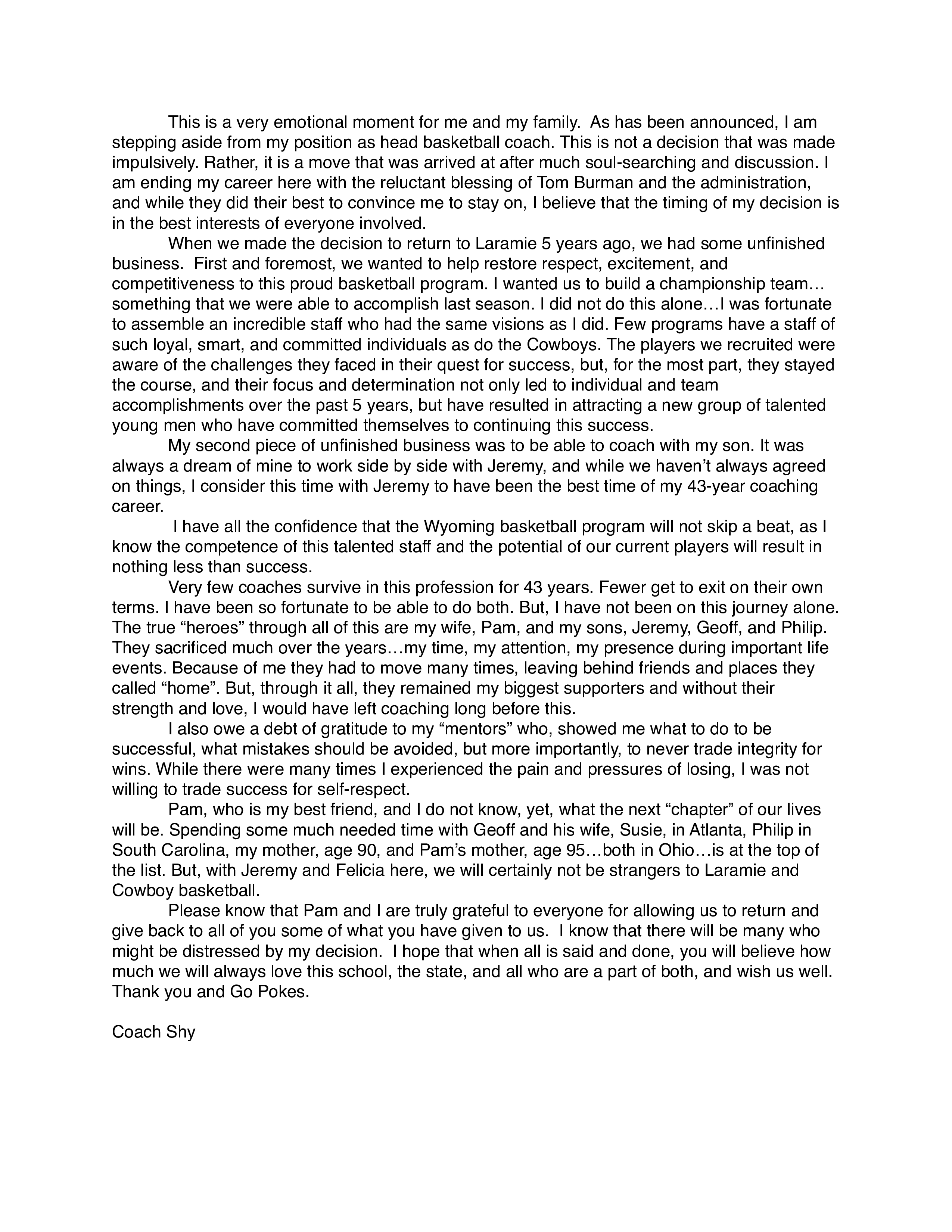 baseball coach resignation letter plantilla imagen principal