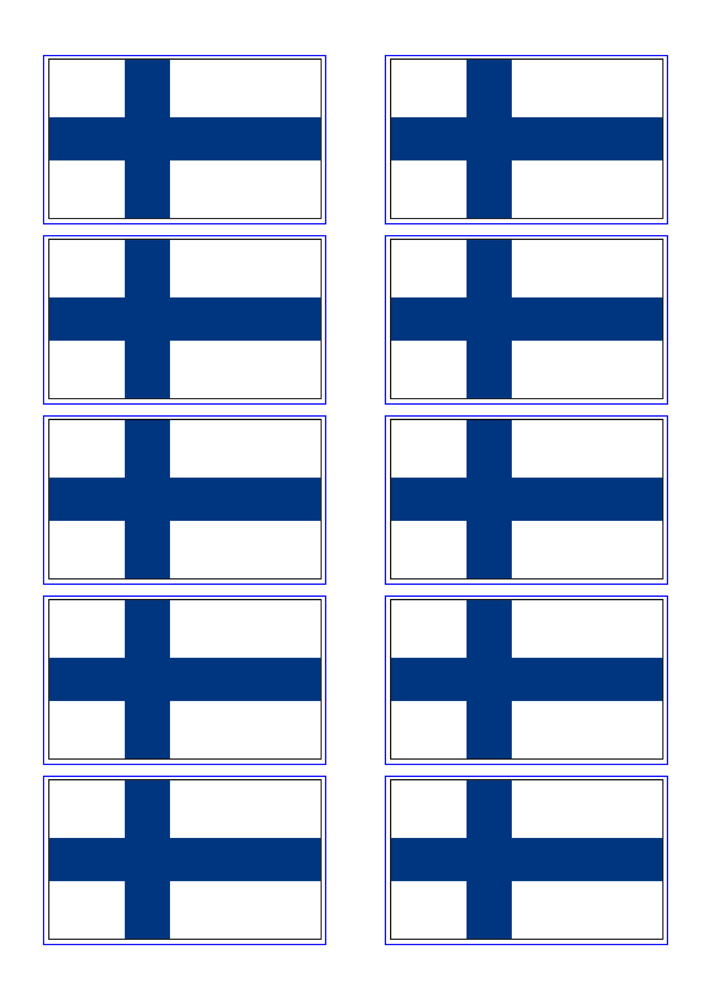 Finland Flag | Templates at allbusinesstemplates.com