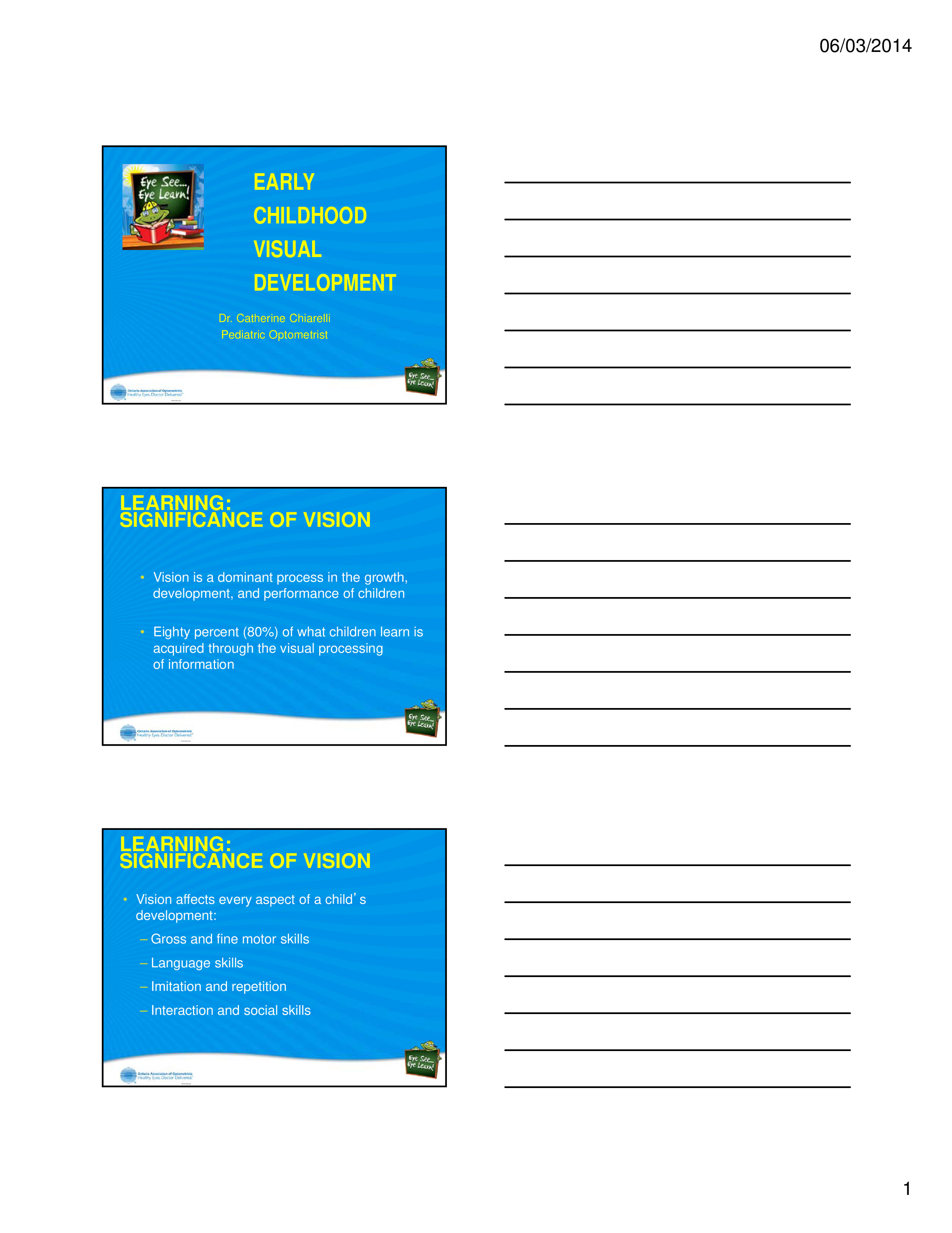 baby eyesight development chart template