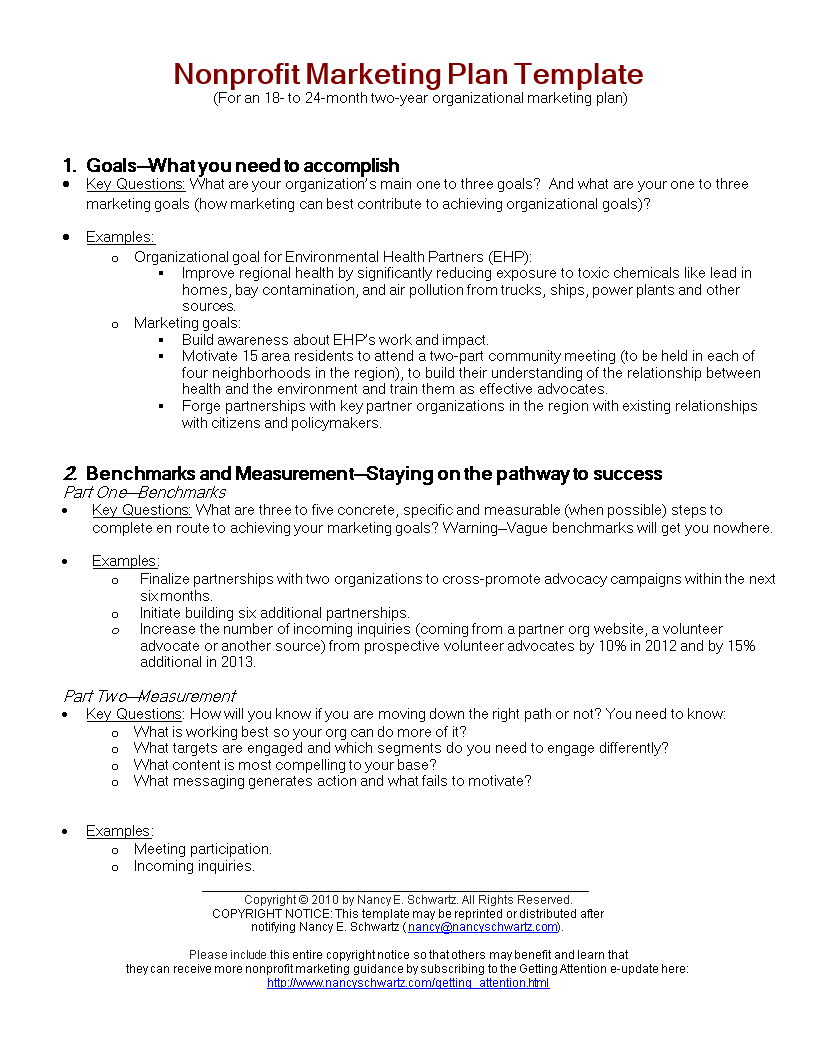 Non Profit Business Proposal Template from www.allbusinesstemplates.com