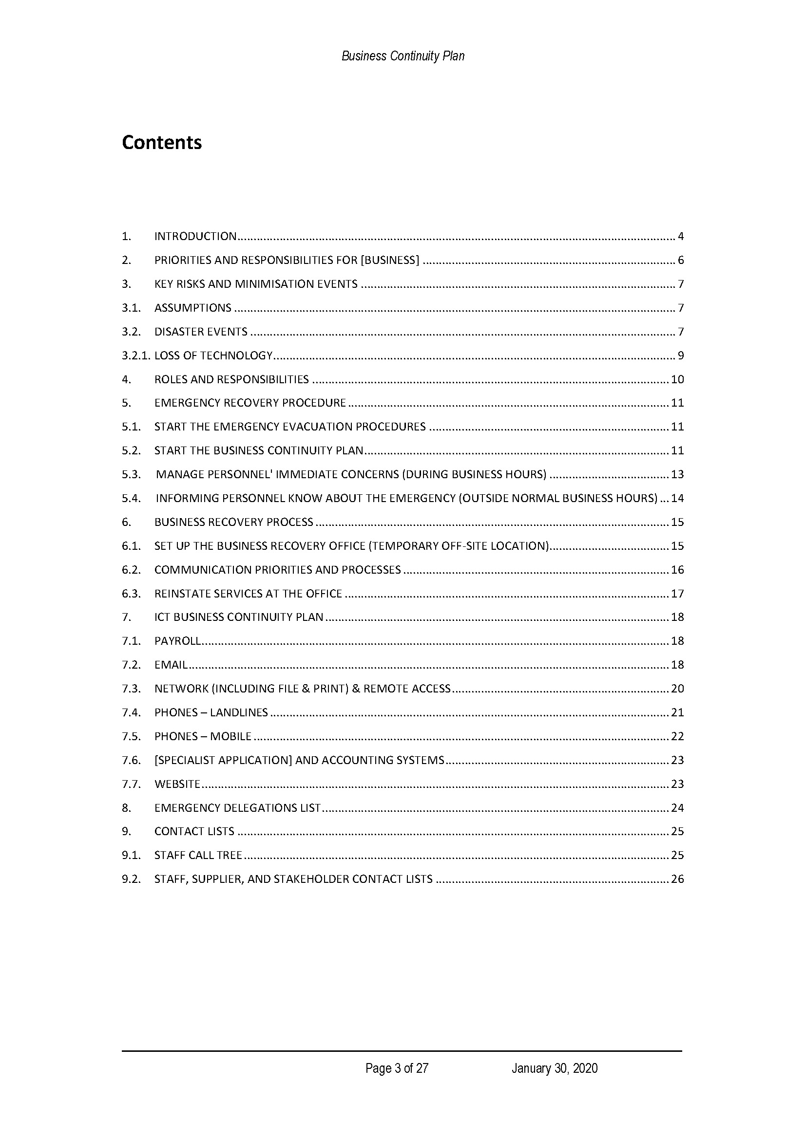 ccpa business continuity plan plantilla imagen principal