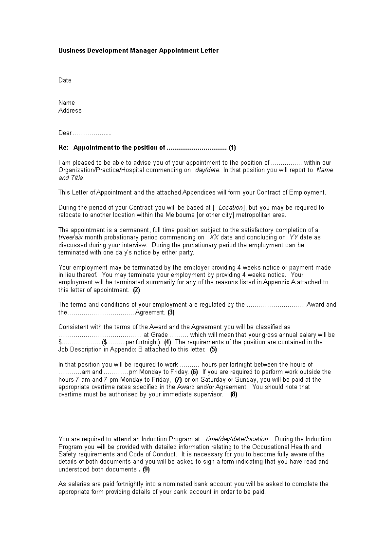 Business Development Report Template from www.allbusinesstemplates.com