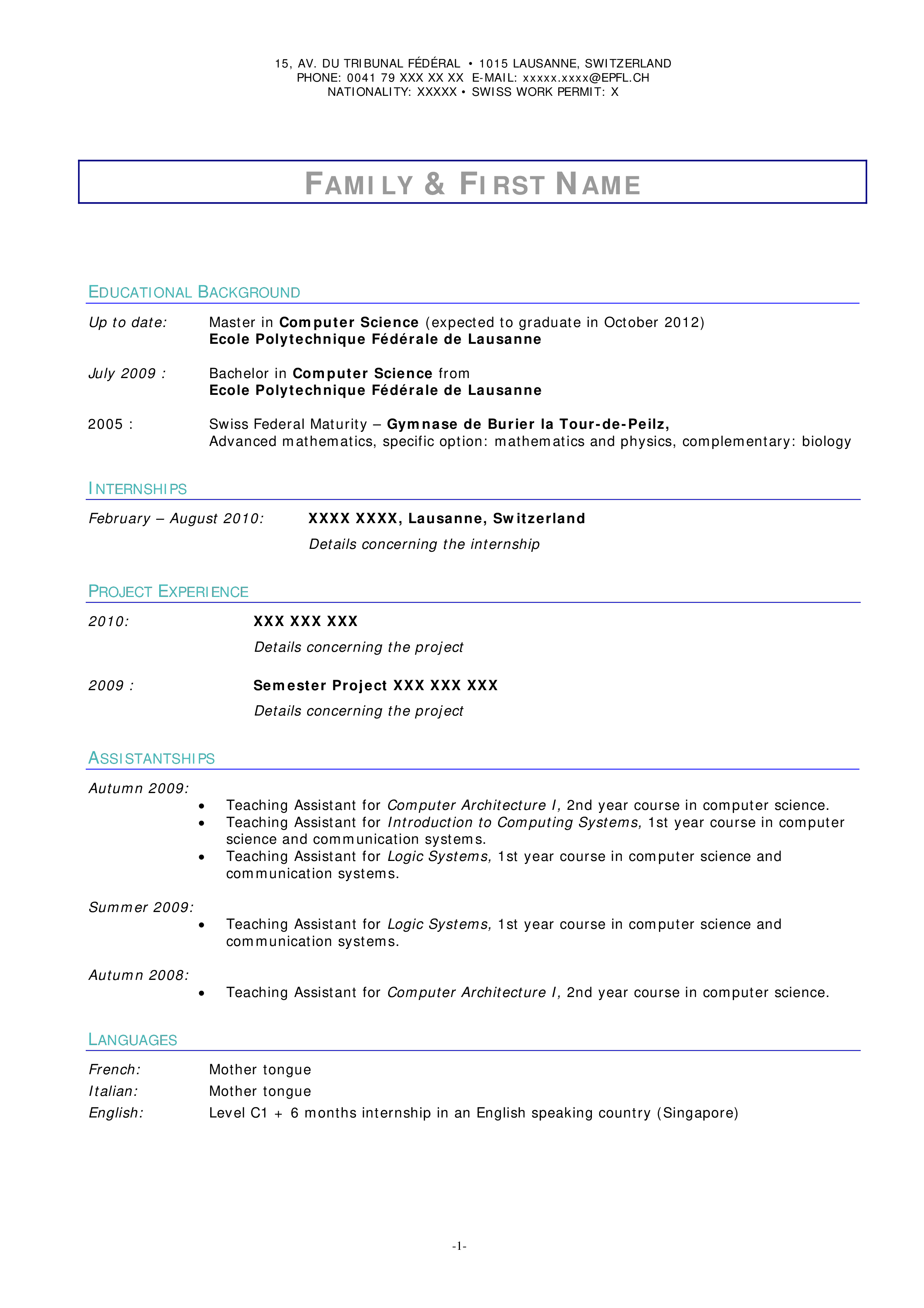 example of internship voorbeeld afbeelding 