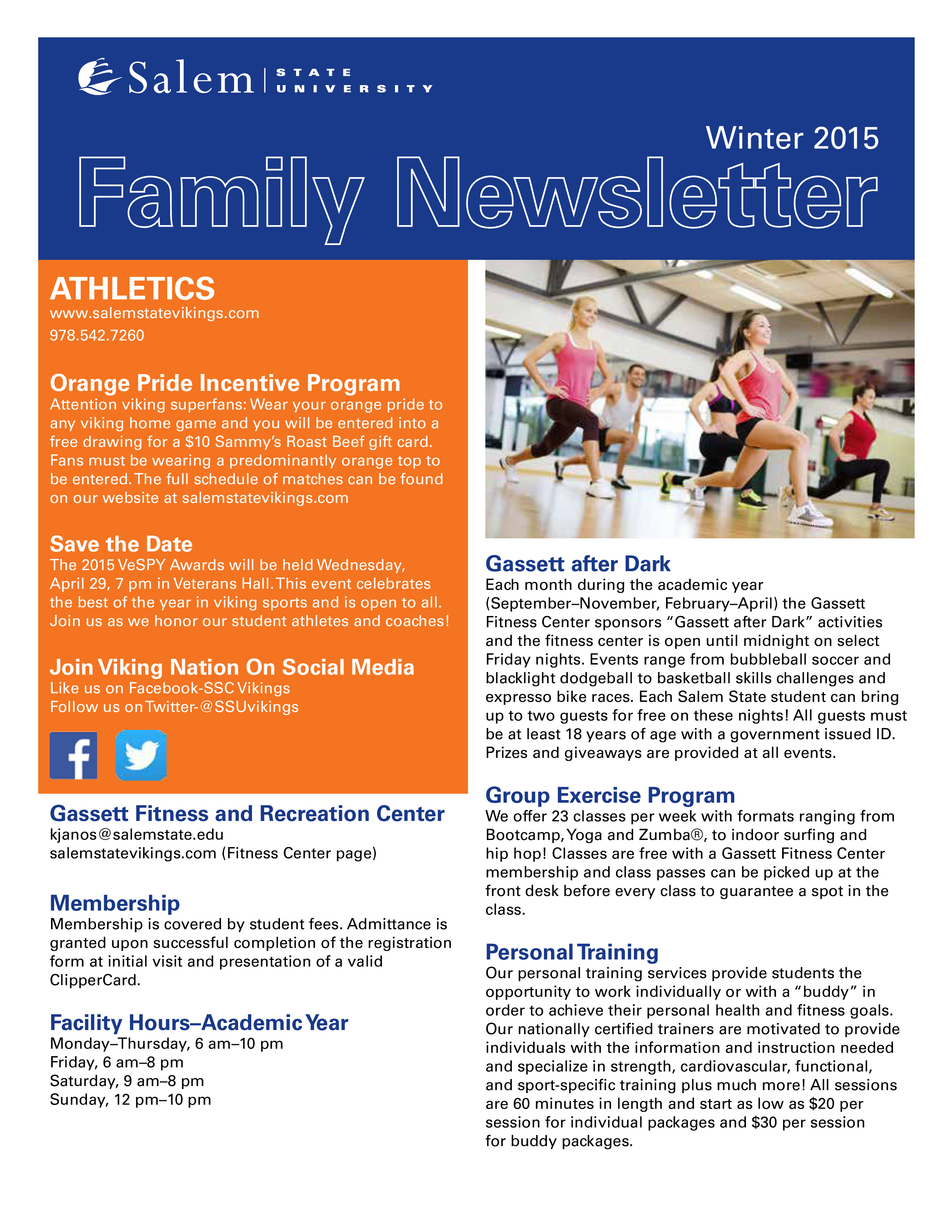 Parent Family Newsletter main image