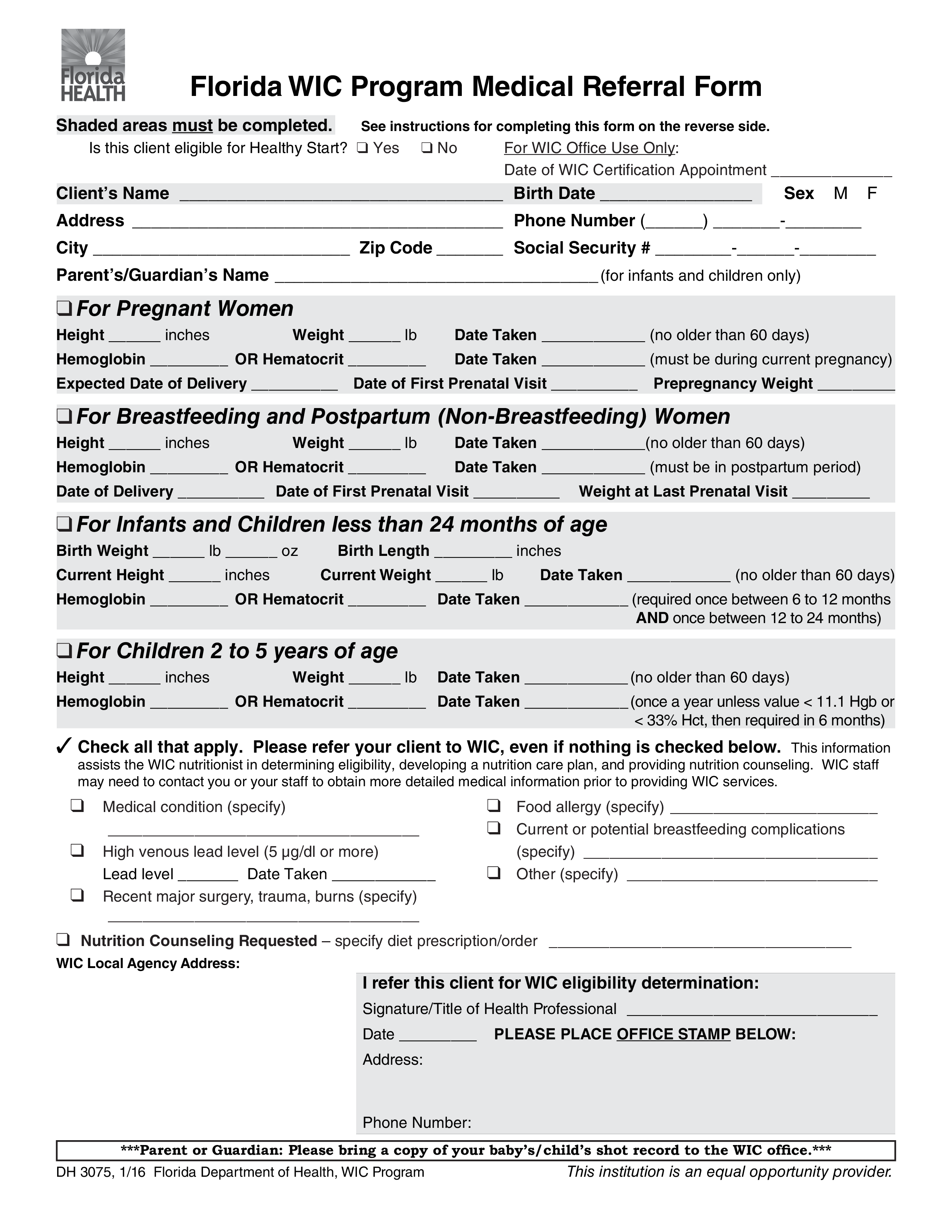 medical referral form plantilla imagen principal