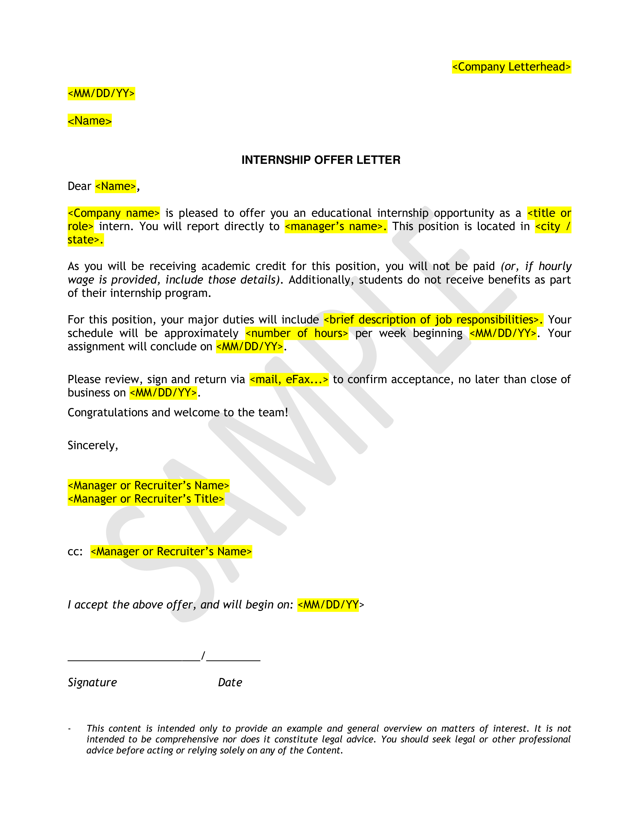 sample student intern voorbeeld afbeelding 