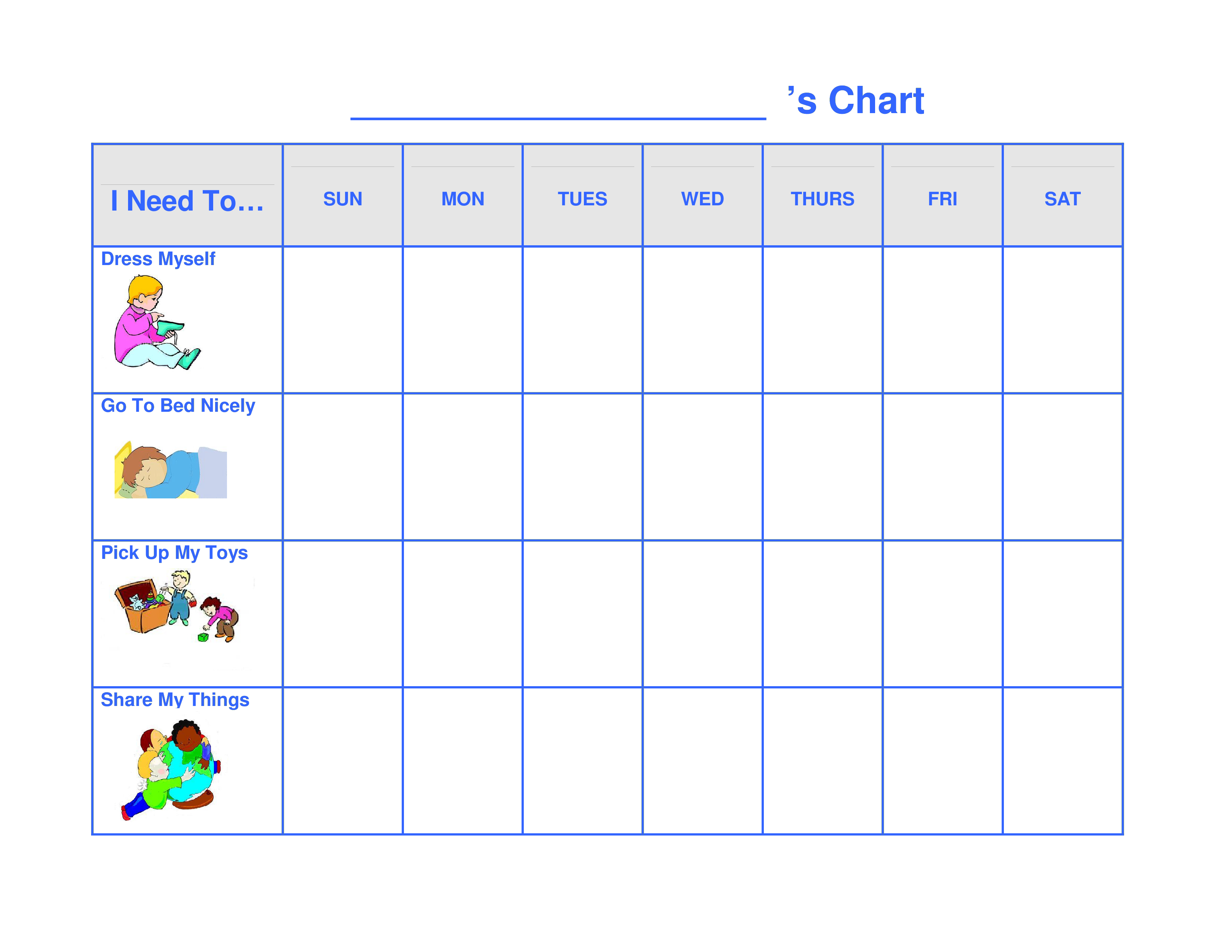 behavior-chart-printable