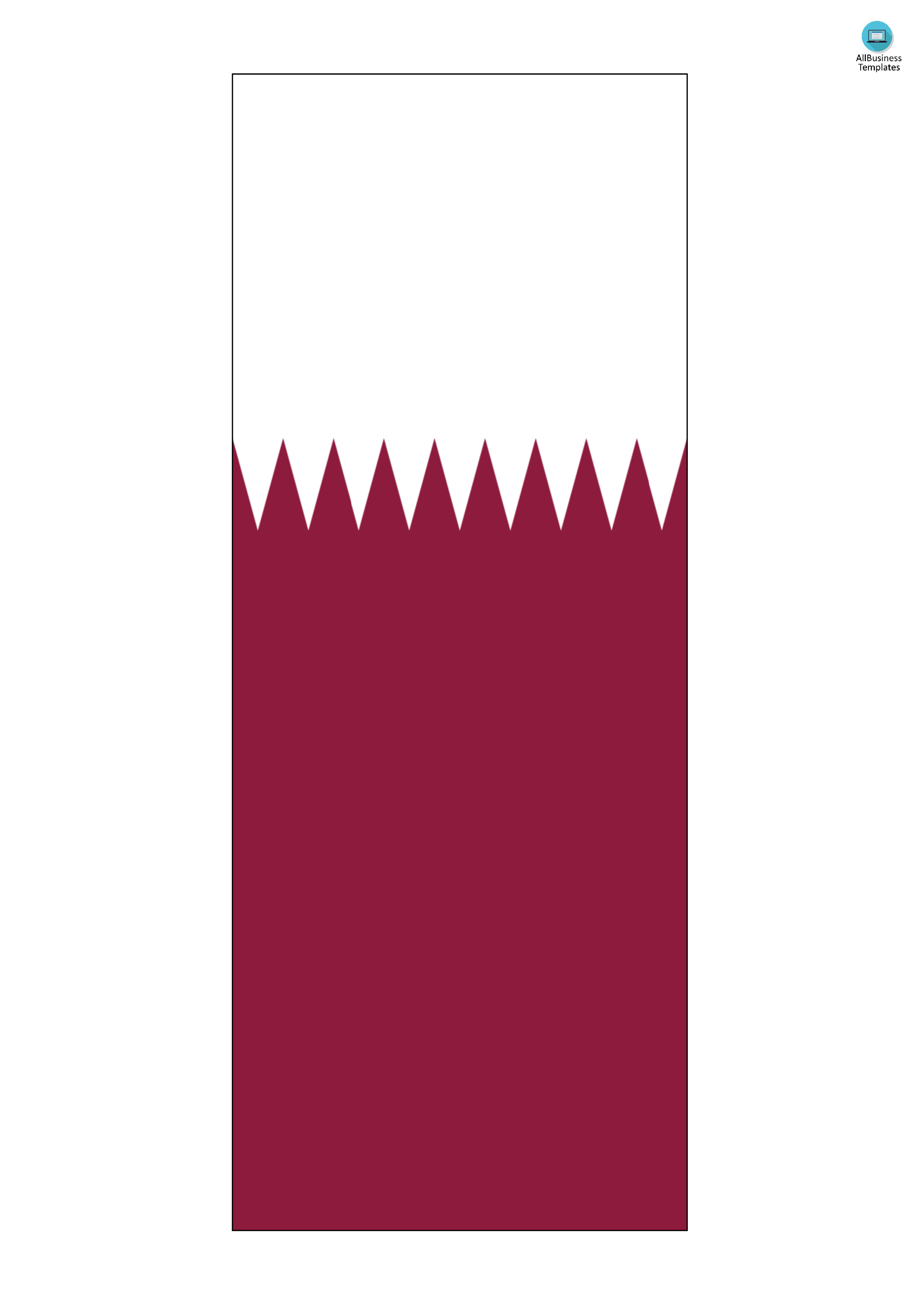 Qatar Flag | Templates at allbusinesstemplates.com